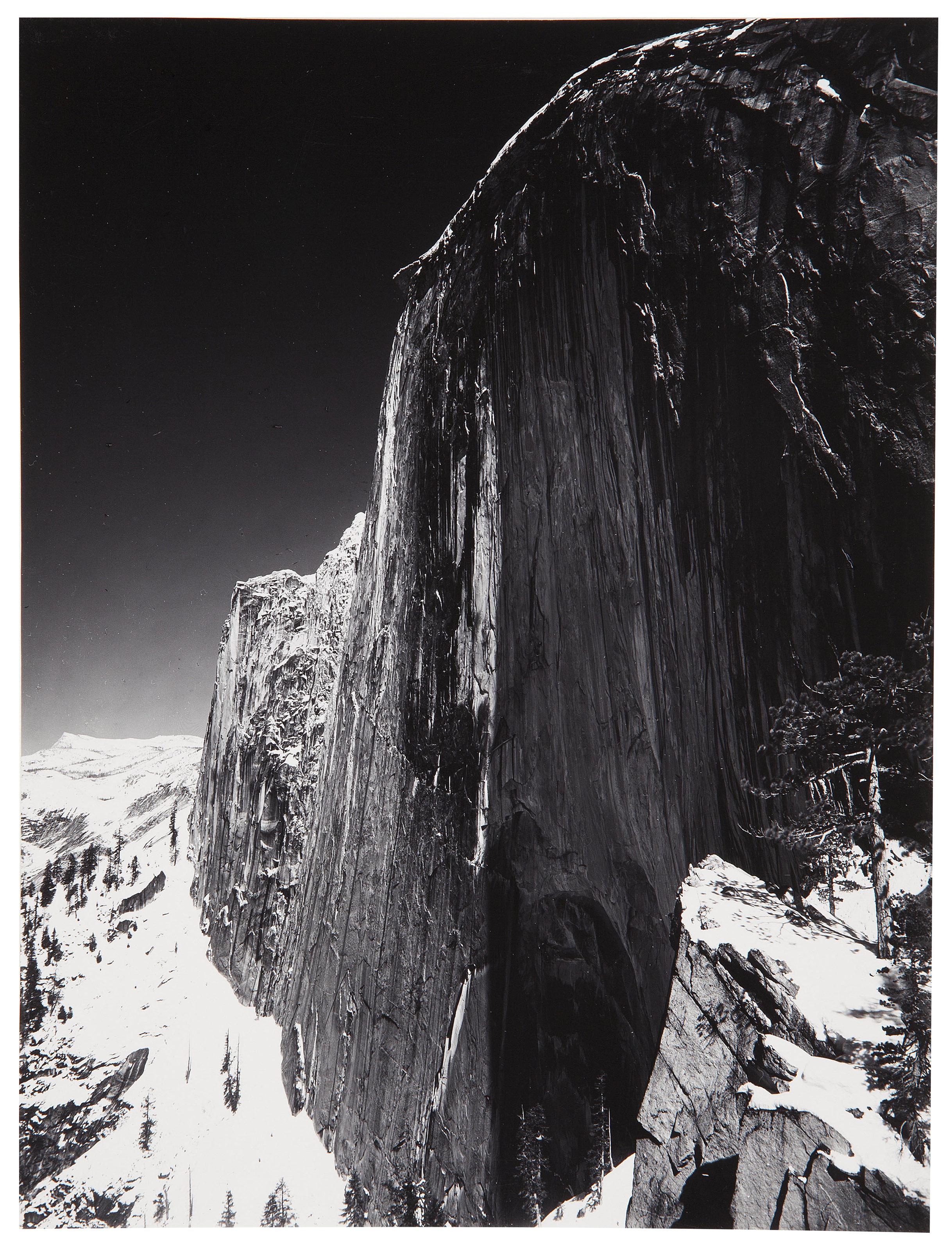 ANSEL ADAMS (1902–1984), Monolith, the Face of Half Dome, Yosemite