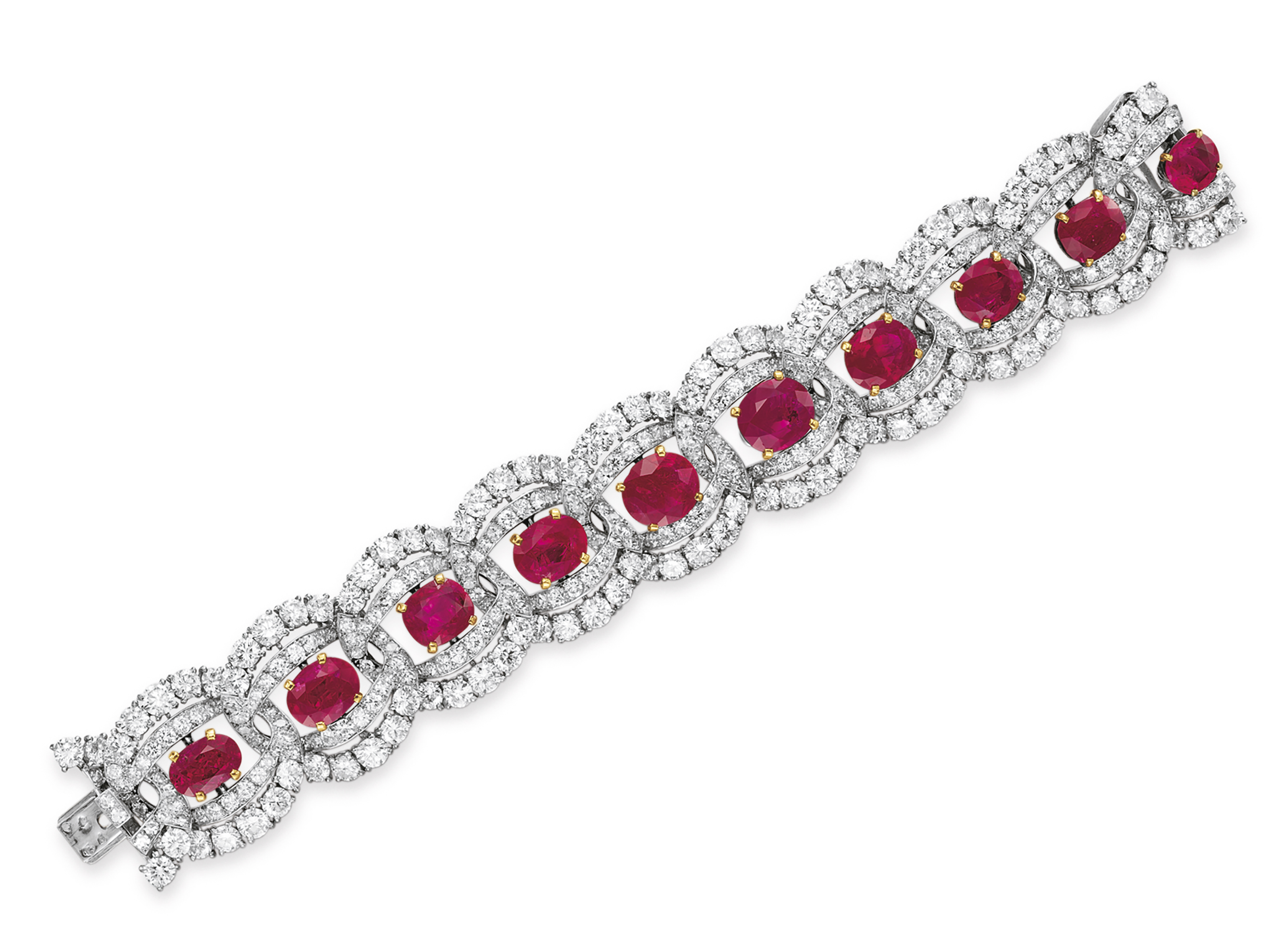 Cartier ruby hotsell bracelet