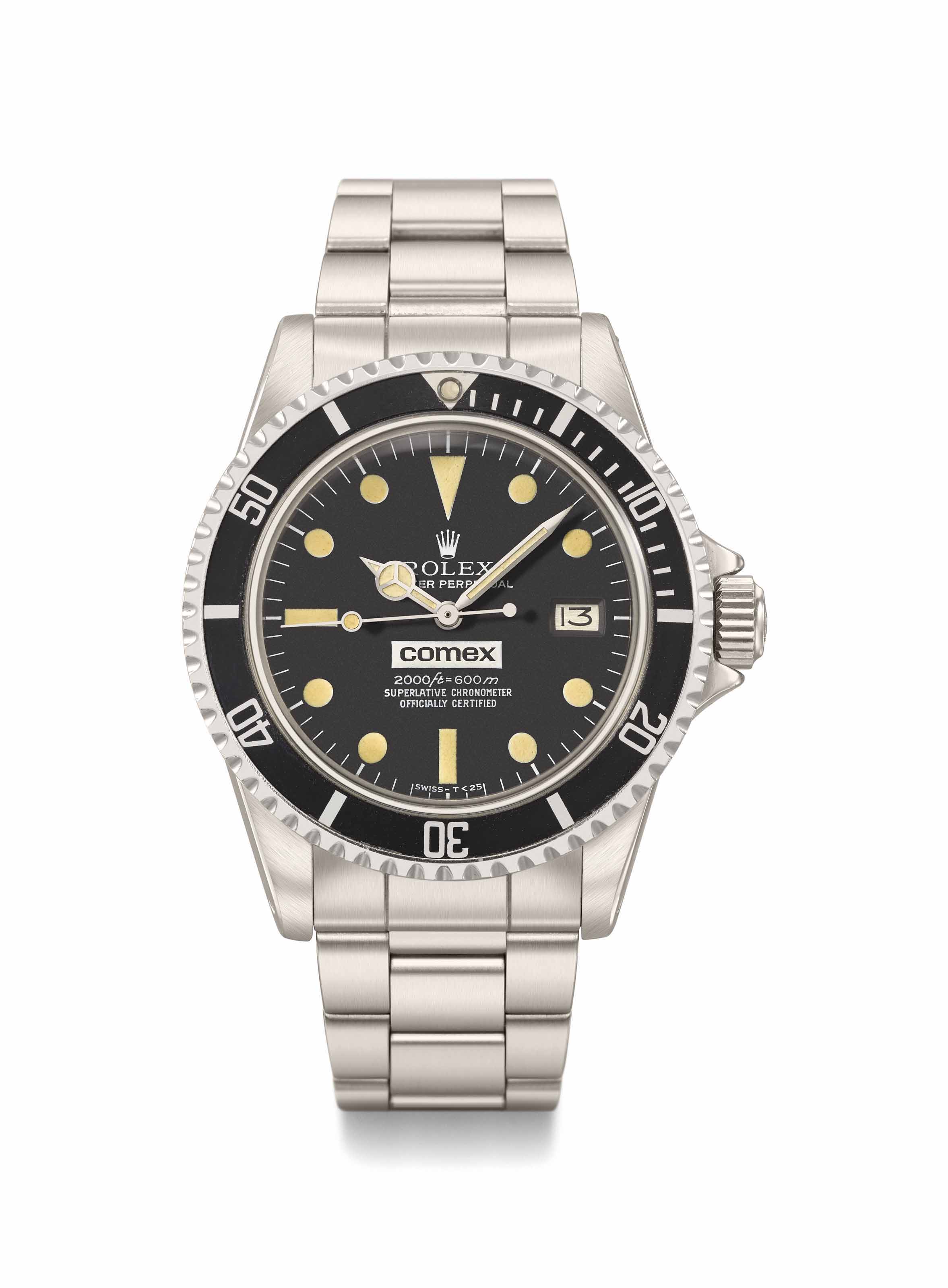 rolex comex 729 O U O O U U O O U U O U OU O O U