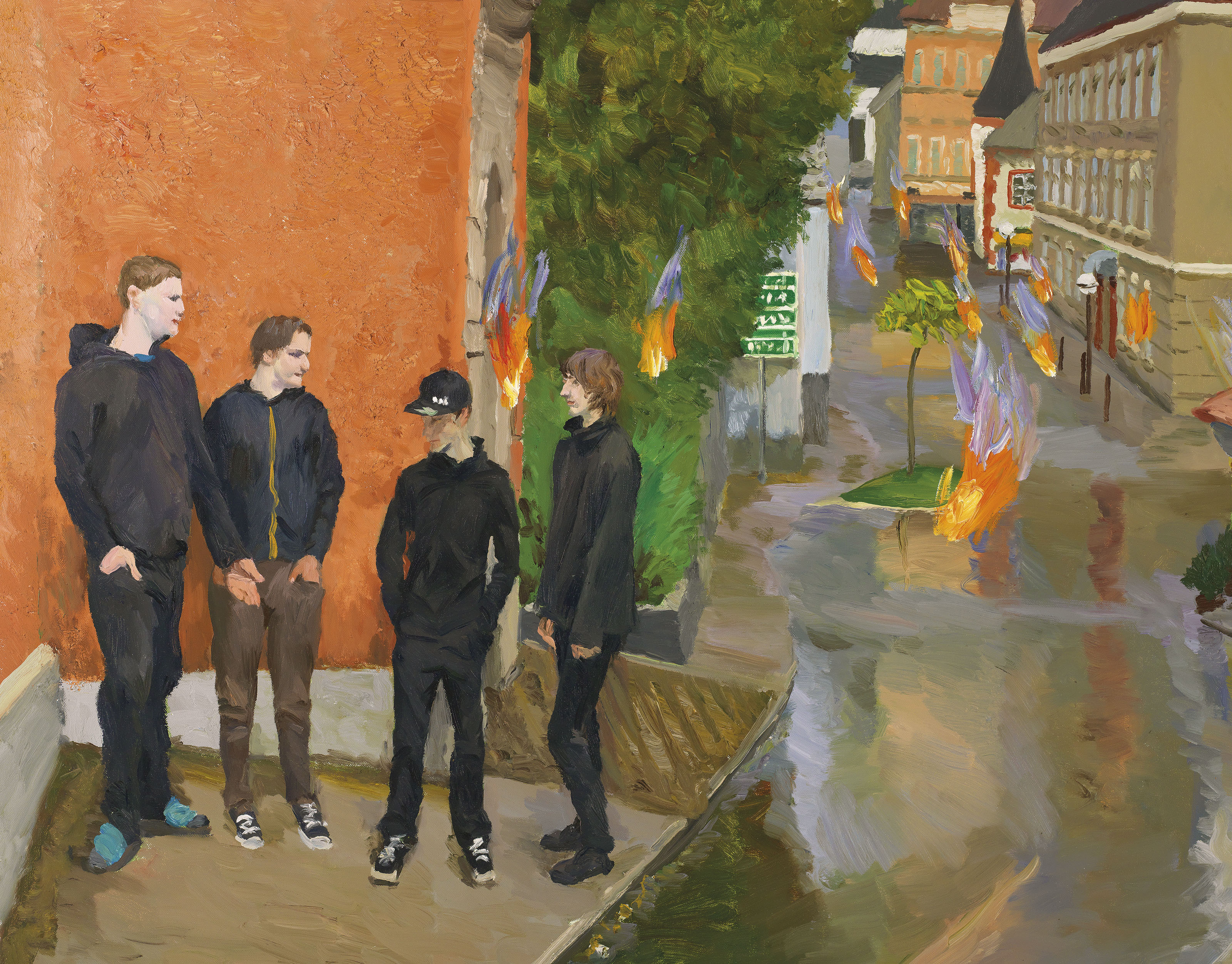 LIU XIAODONG (CHINA, B. 1963) , THE FIRE OF 1841 Christie's