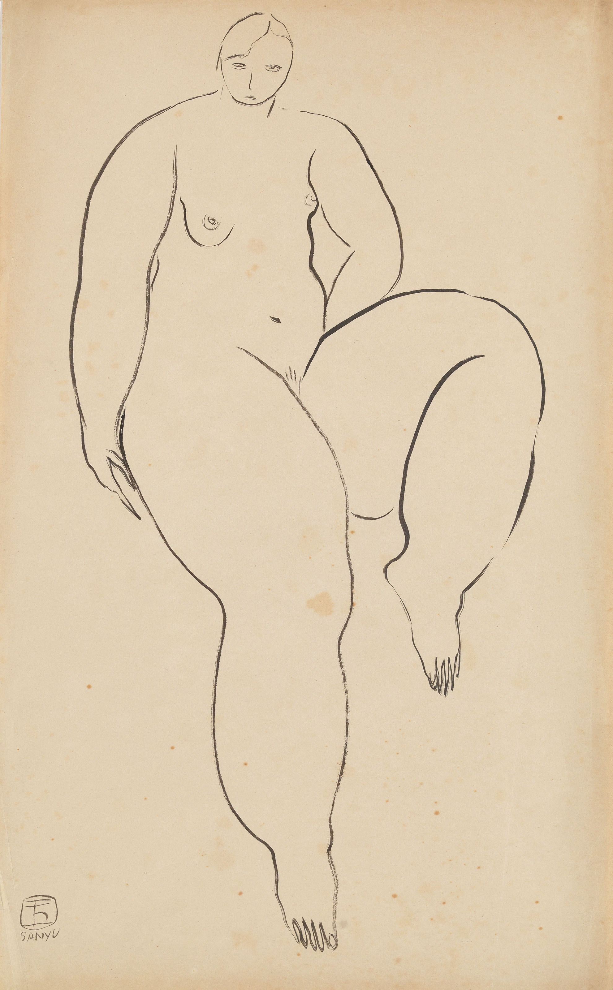 Seated Nude