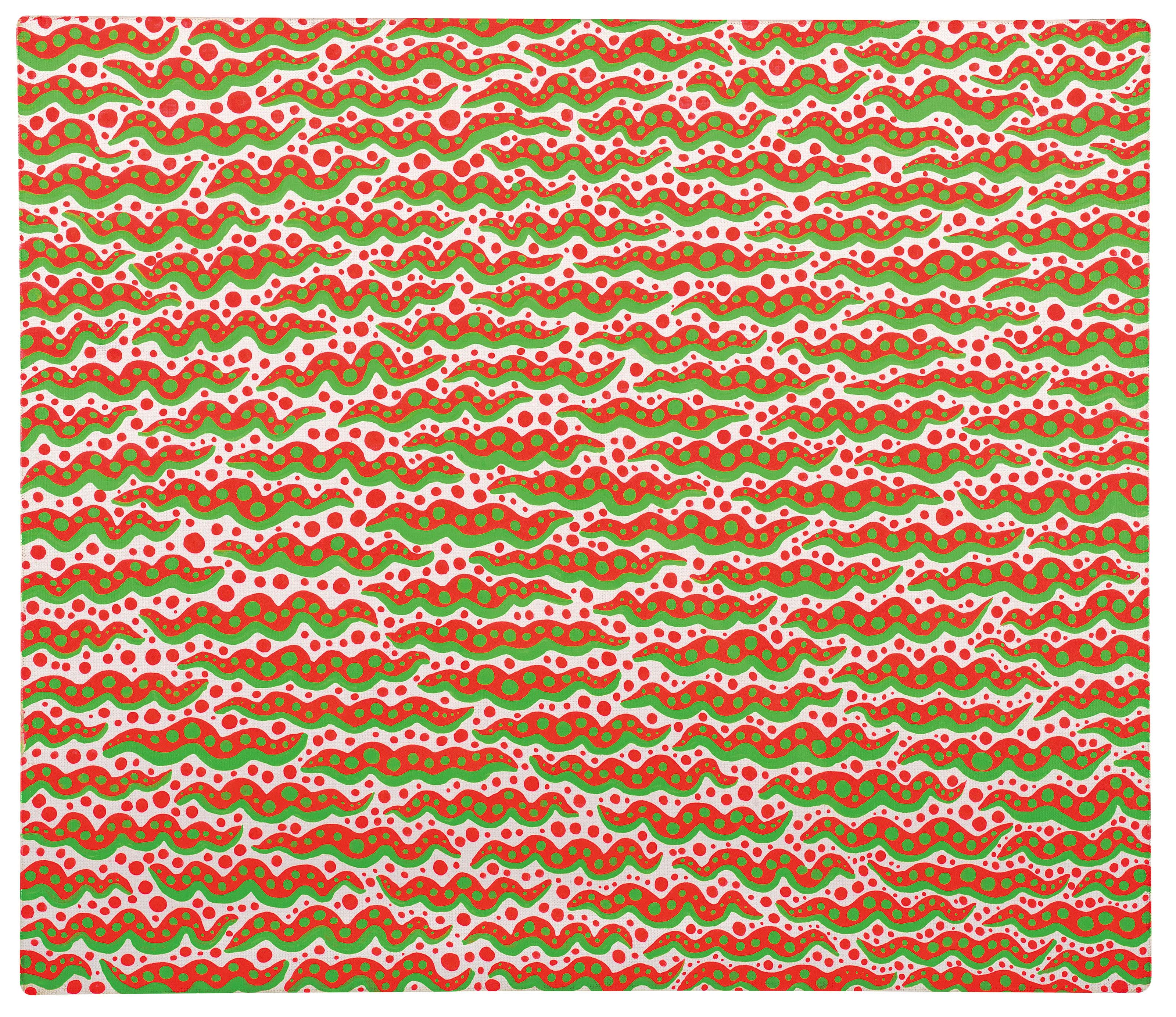 YAYOI KUSAMA (JAPAN, B. 1929) , Wave in Venice Christie's