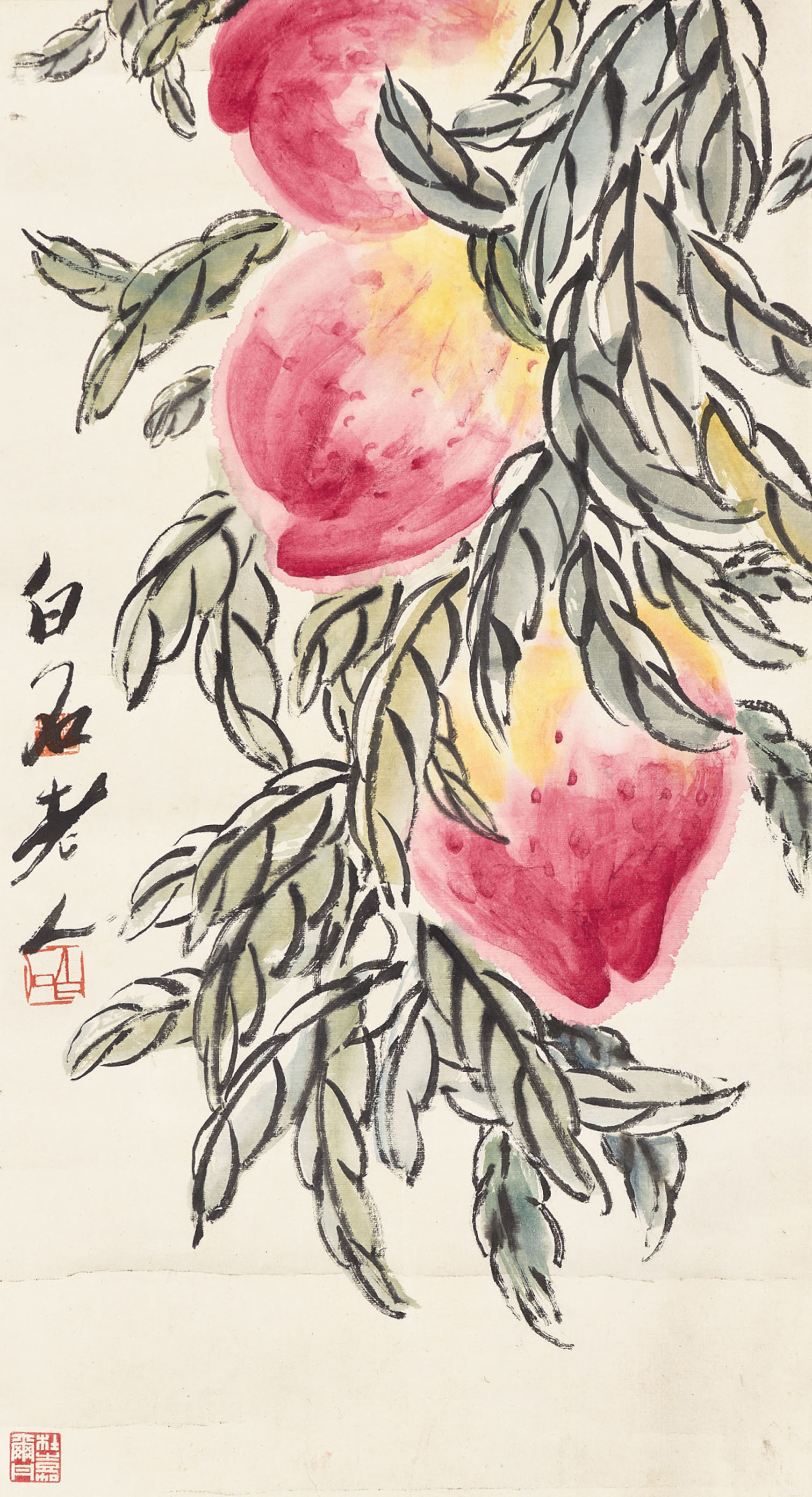 QI BAISHI (1863-1957), Chrysanthemum and Dragonfly | Christie's