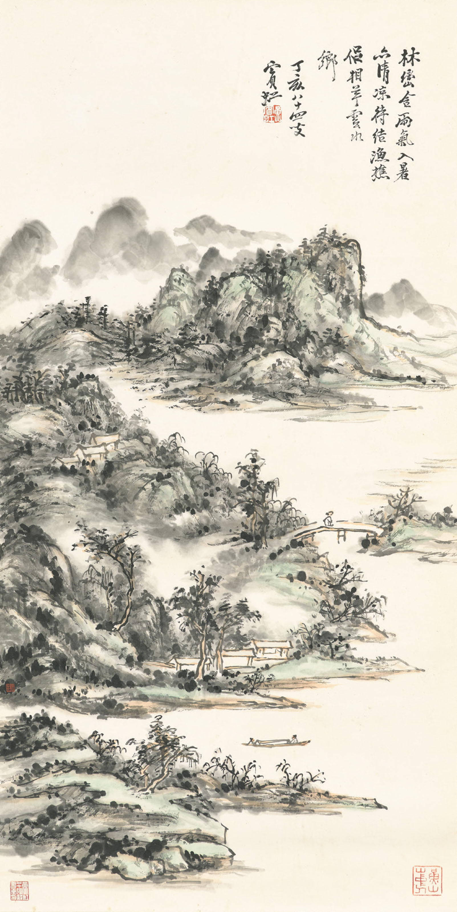 何香凝, 墨梅水墨紙本立軸| Christie's
