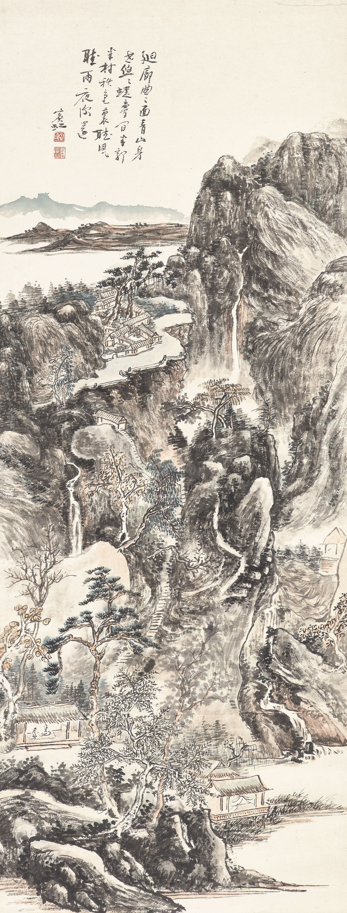 何香凝, 墨梅水墨紙本立軸| Christie's