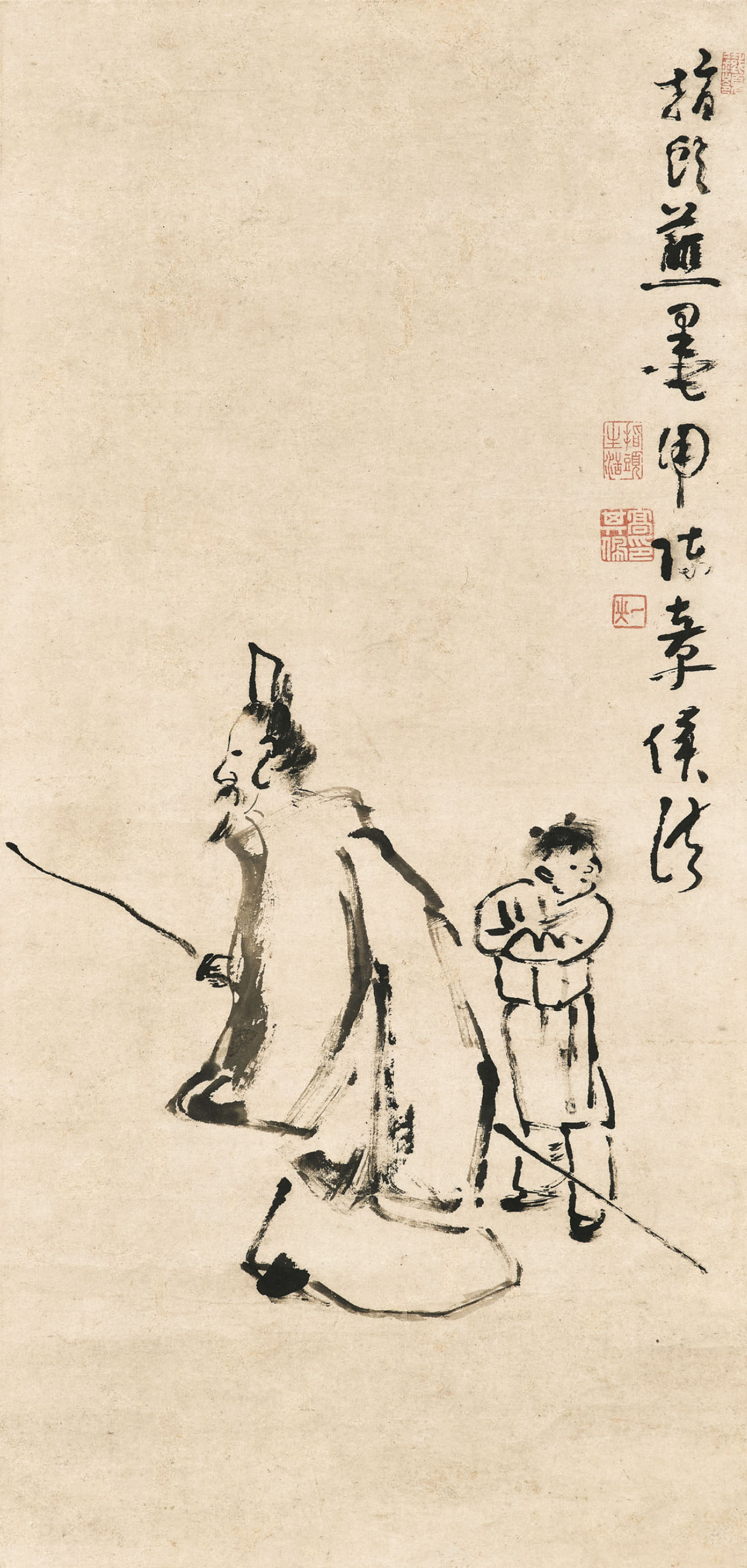 清鄭燮竹石圖水墨紙本立軸一七六二年作, Bamboo and Rocks | Christie's