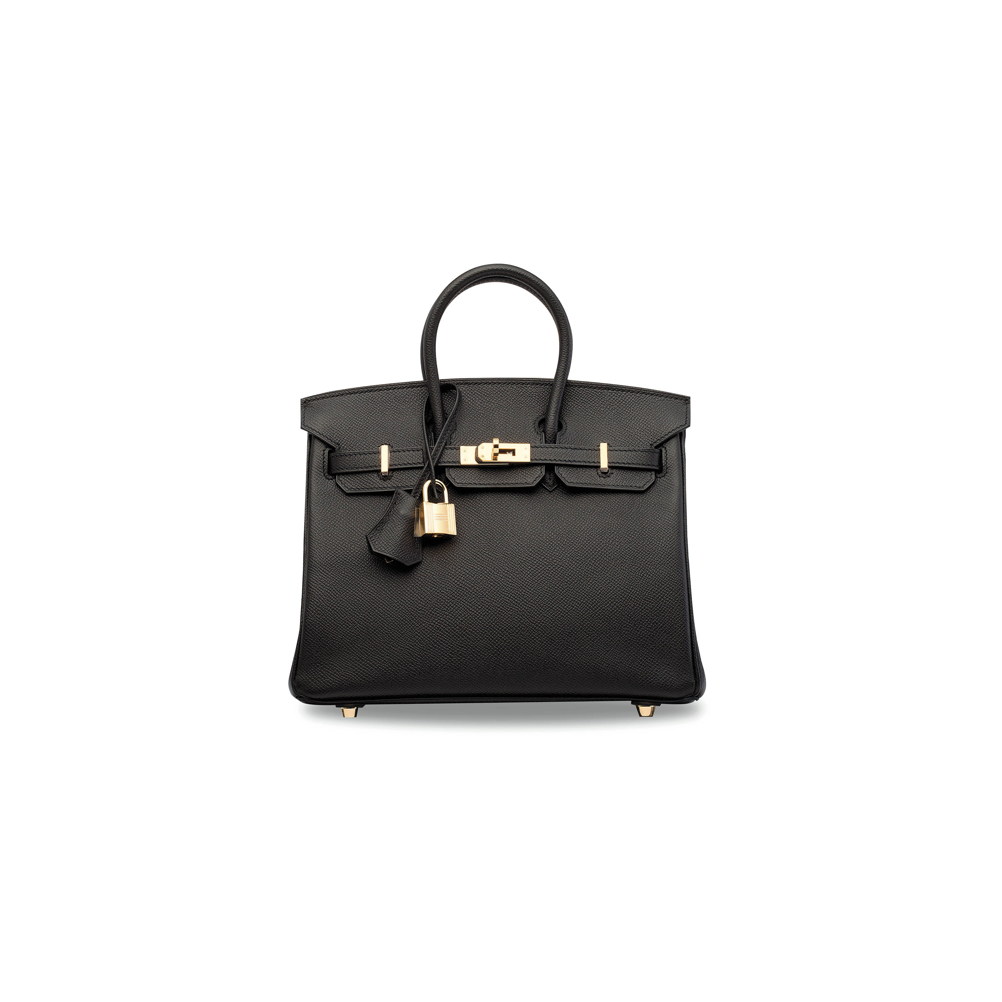 birkin 25 black epsom