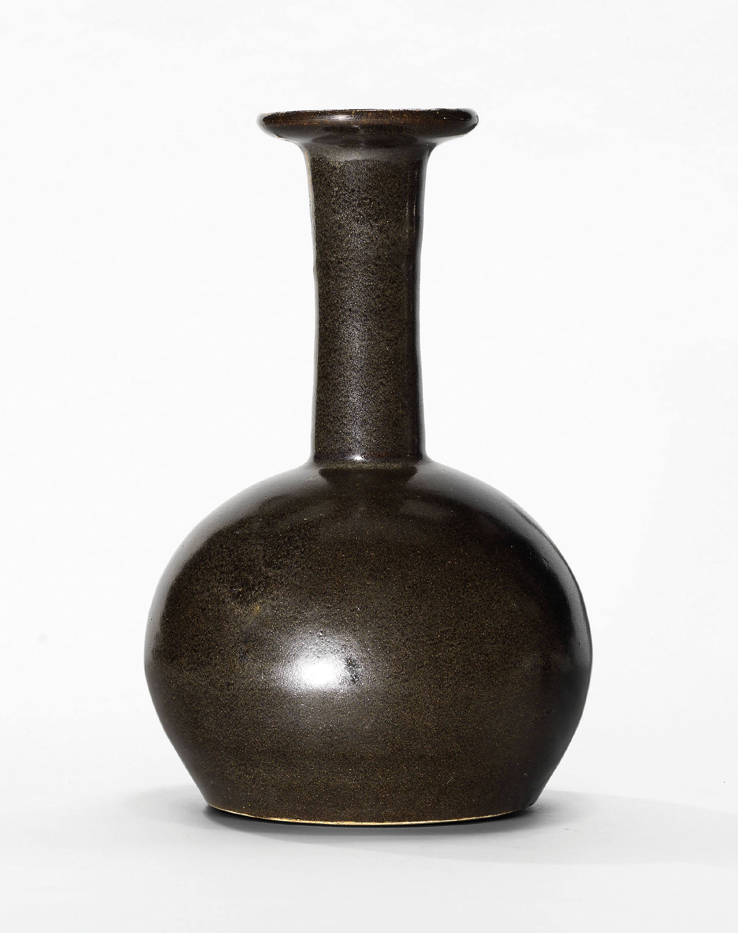 A CIZHOU BLACKGLAZED BOTTLE VASE , YUAN DYNASTY (12791368) Christie's