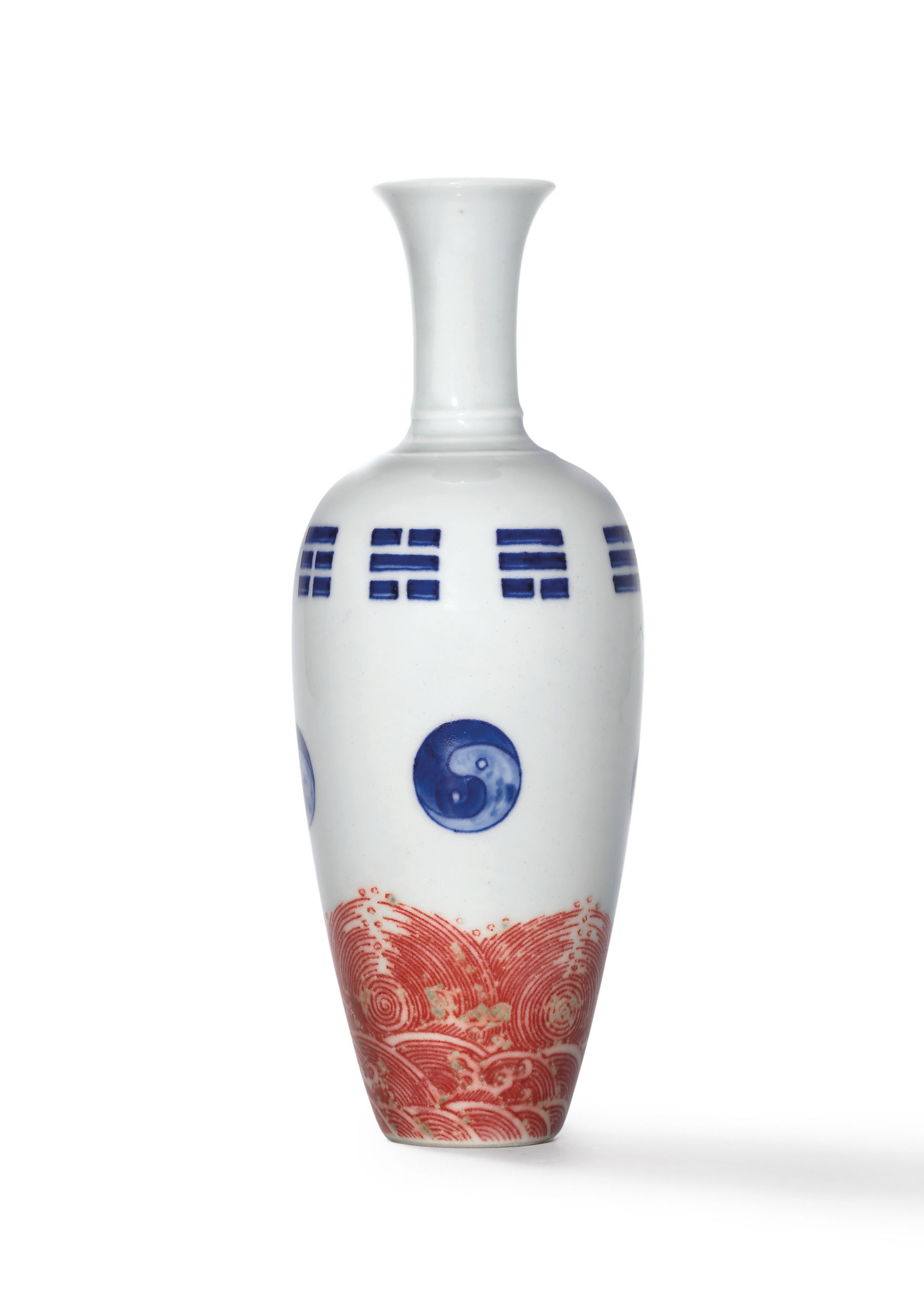 北宋晚期/金早期鈞窯天青釉紅斑玉壺春瓶, LATE NORTHERN SONG-EARLY JIN DYNASTY, 12TH CENTURY |  Christie's