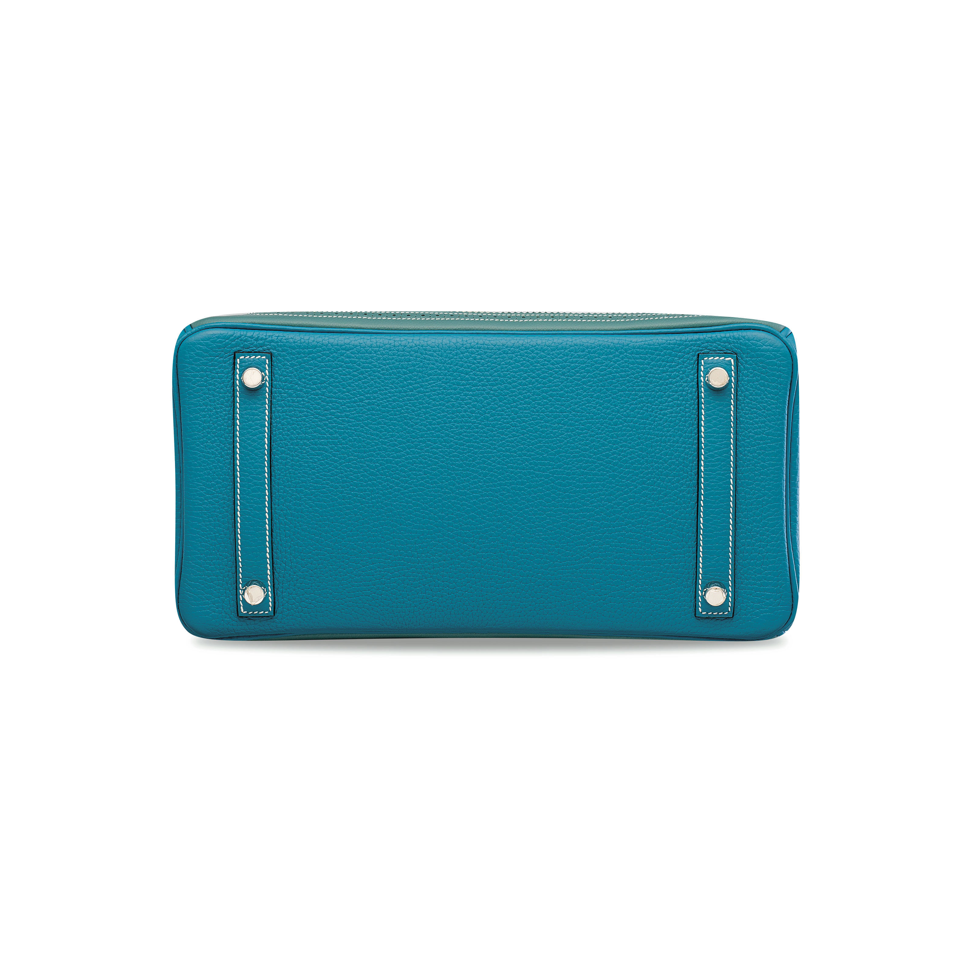 A LIMITED EDITION CIEL & TURQUOISE VEAU DOBLIS, CLÉMENCE 