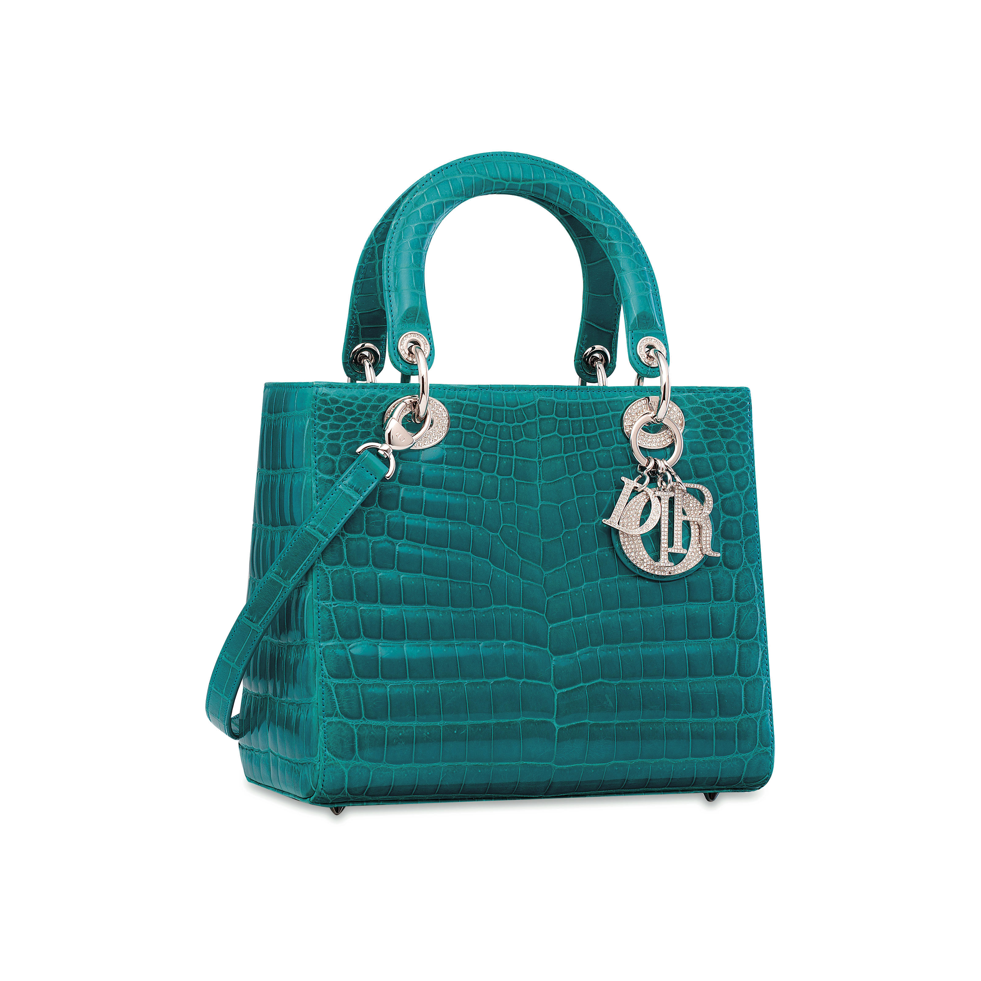 Lady dior mini discount crocodile