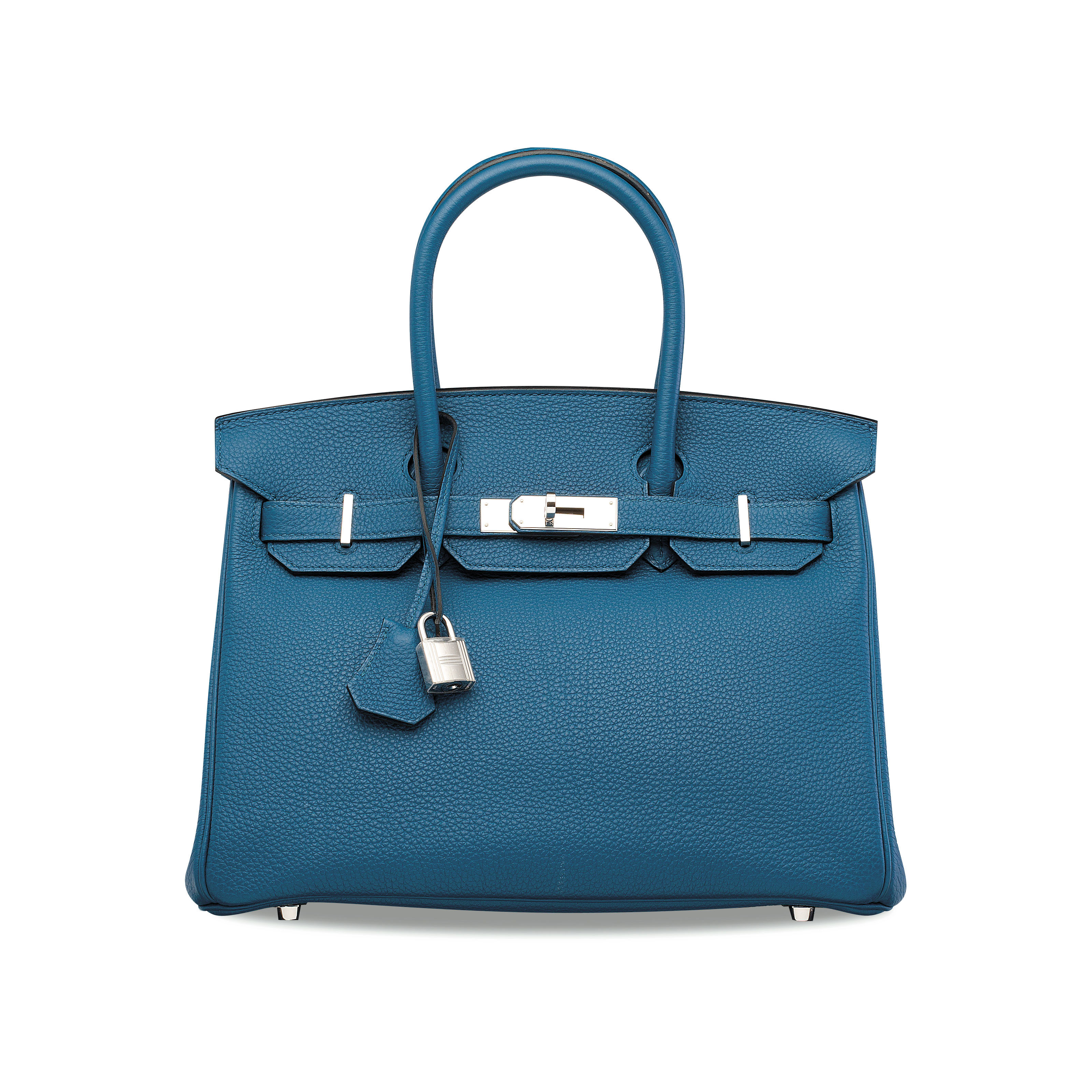 A BLEU ORAGE TOGO LEATHER BIRKIN 30 WITH PALLADIUM HARDWARE , HERMÈS ...