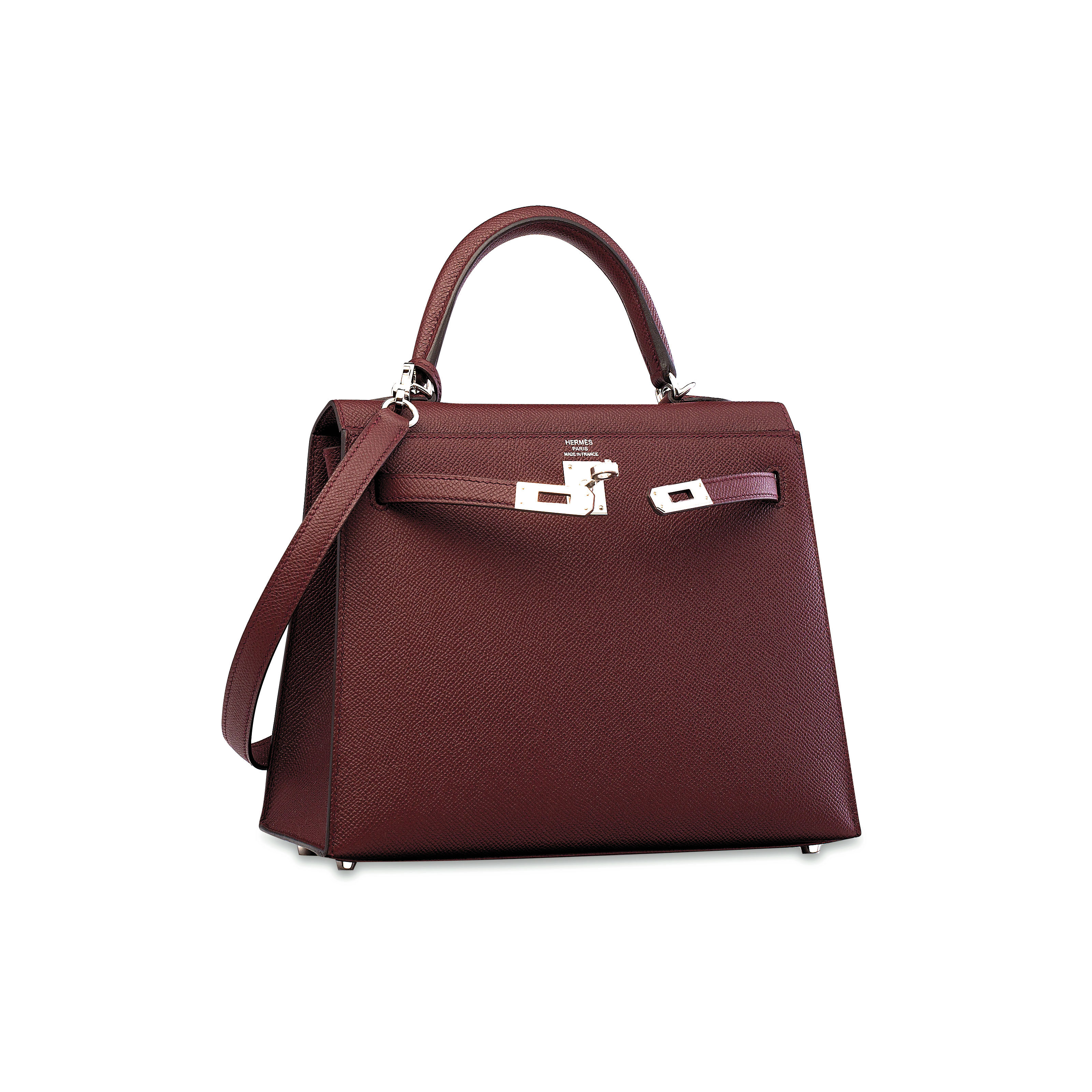 Hermès Kelly 25 Rouge Casaque Sellier Epsom Palladium Hardware PHW — The  French Hunter