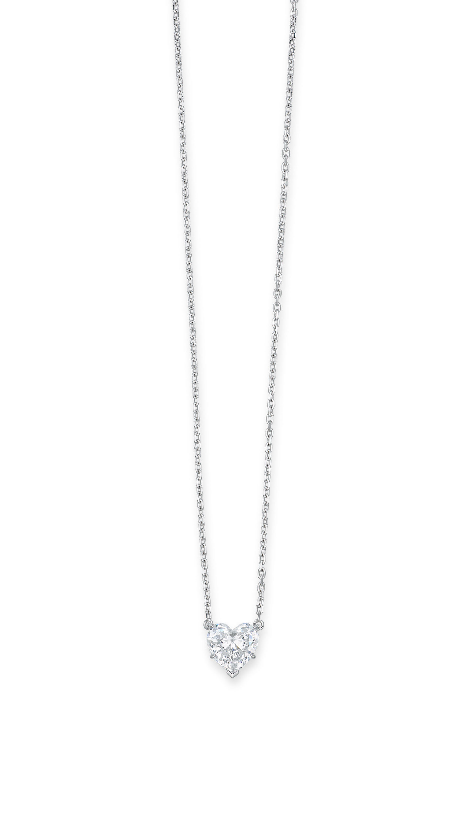 Harry winston heart top necklace