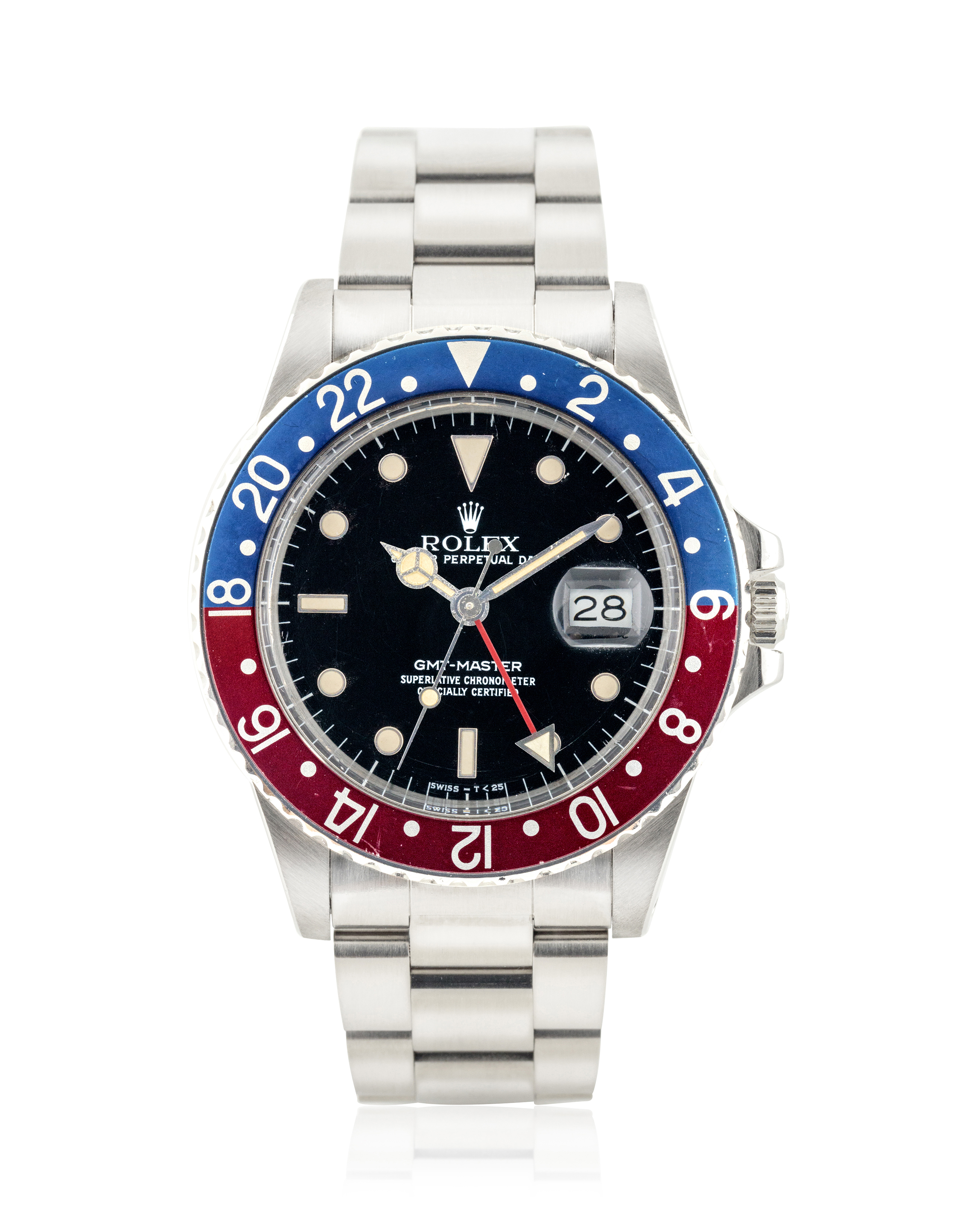 Rolex ROLEX, GMT-MASTER “PEPSI”, BOX AND PAPERS, REF.16750 · 16750