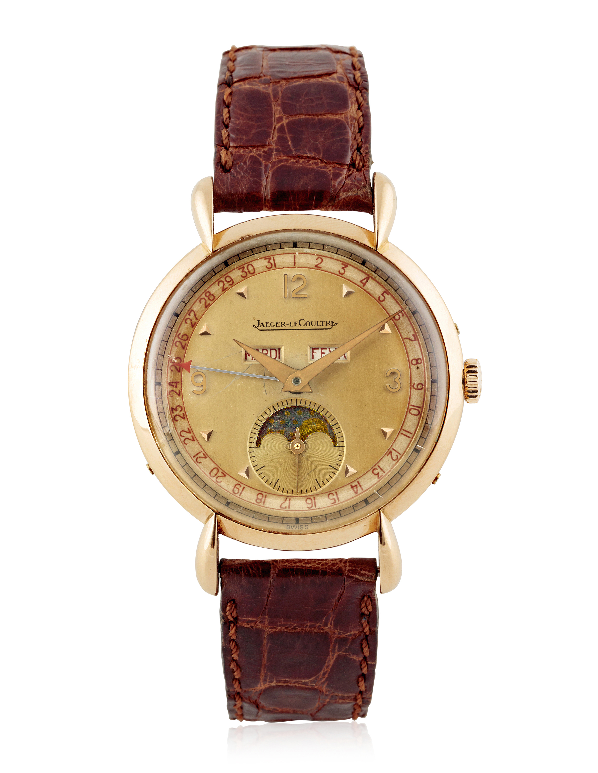 JAEGER-LECOULTRE, TRIPLE CALENDAR MOONPHASE, 150TH ANNIVERSARY