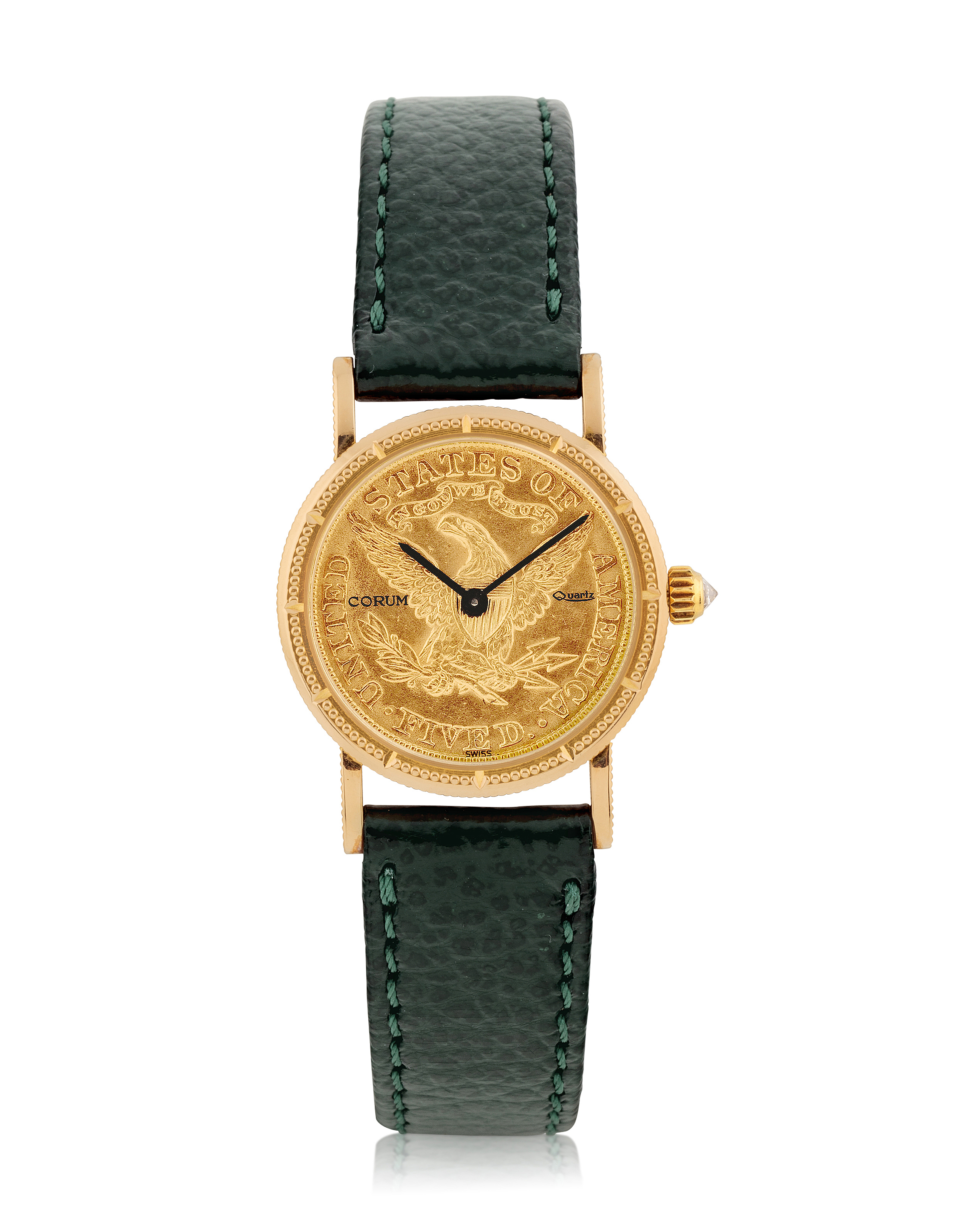 corum coin watch