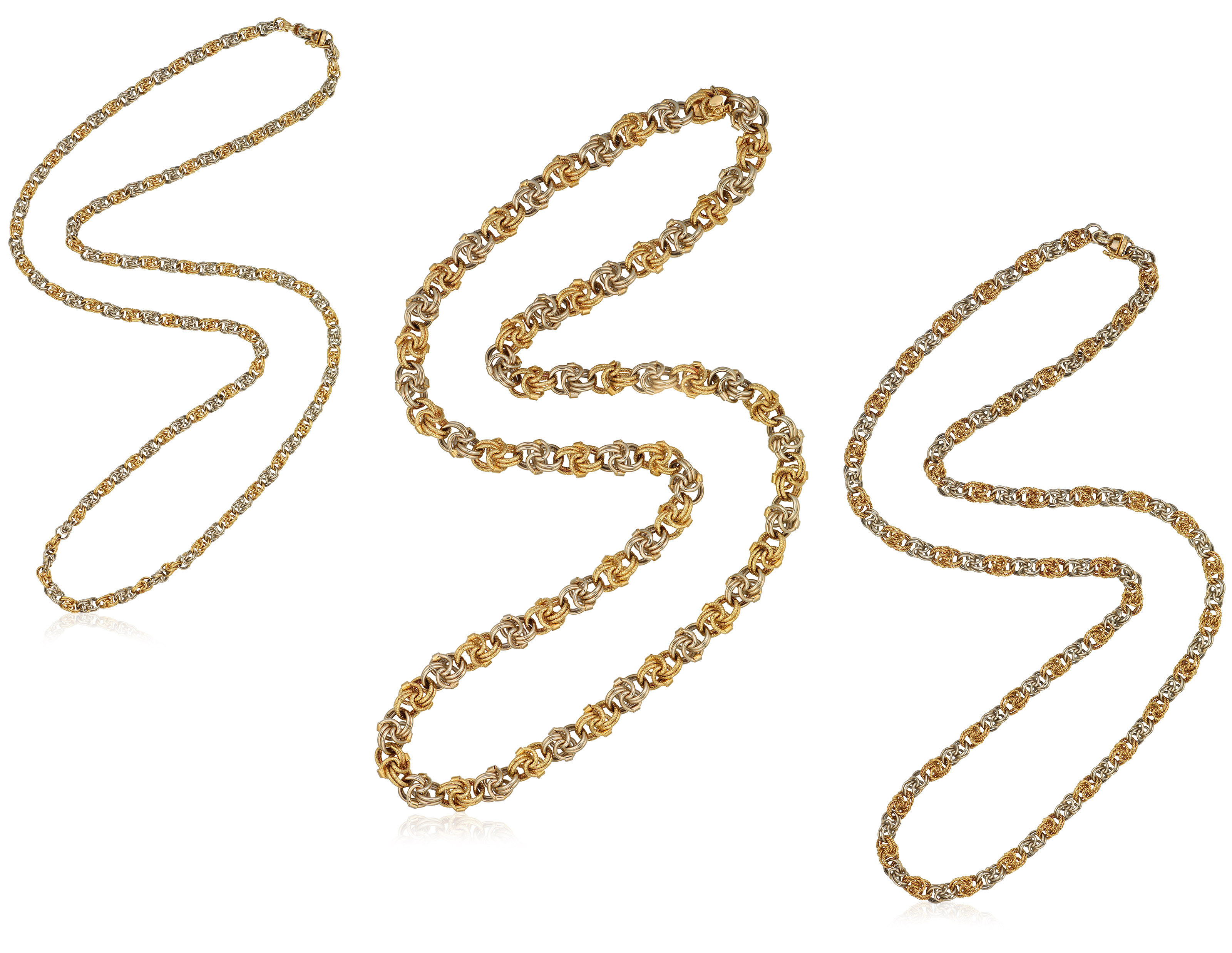 THREE GOLD NECKLACES, Christie’s