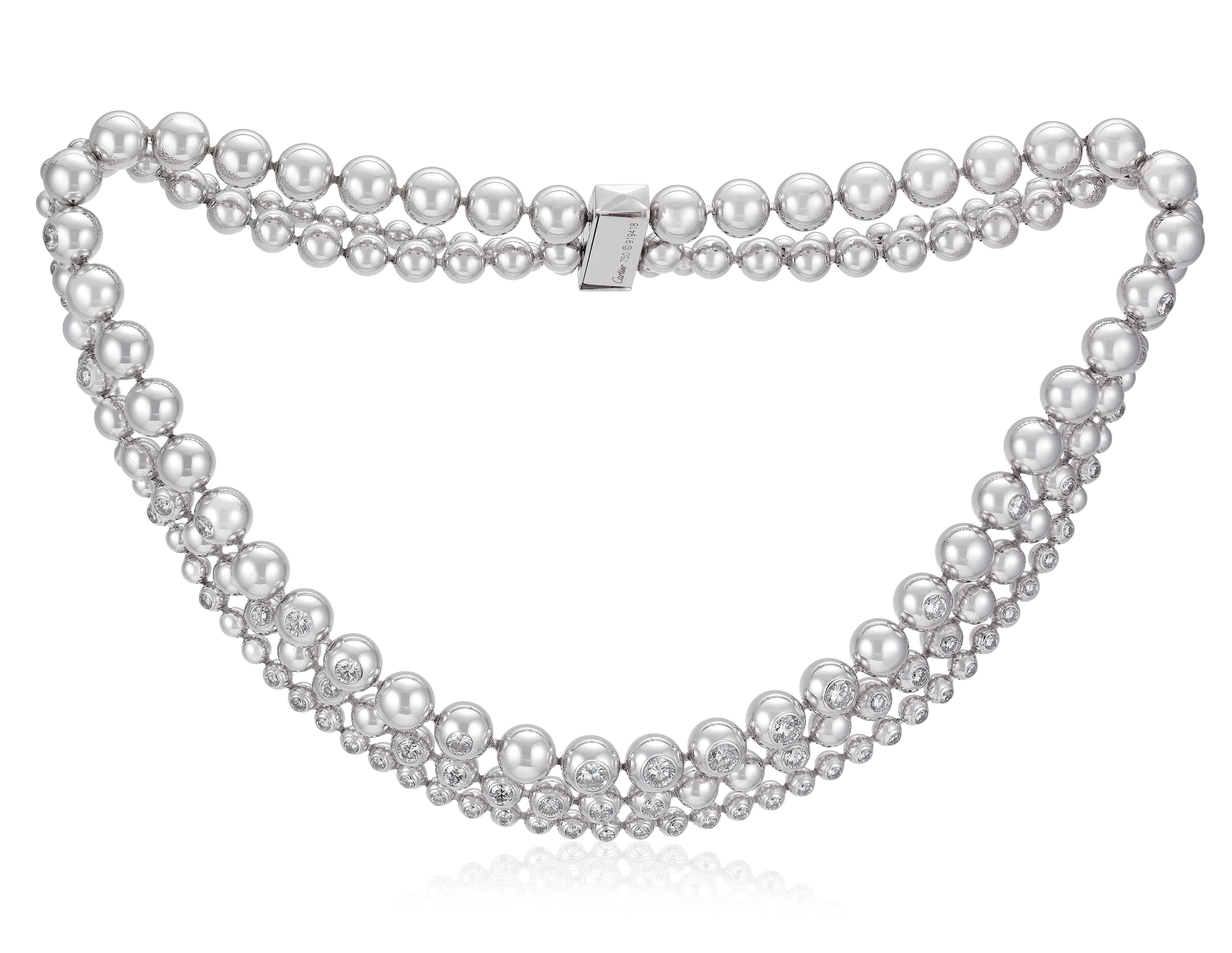 Cartier diamond choker necklace