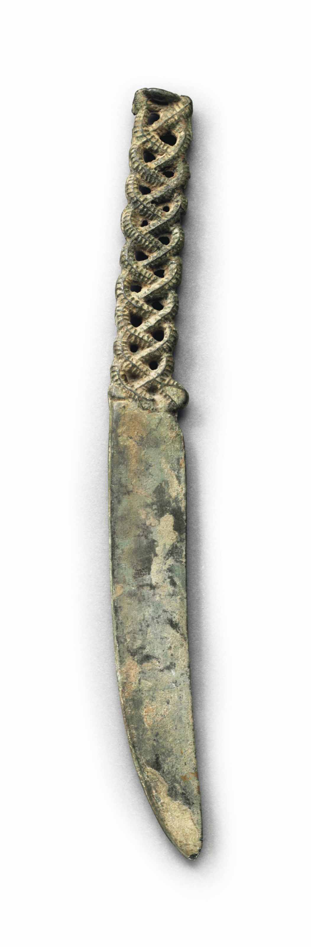A BRONZE KNIFE