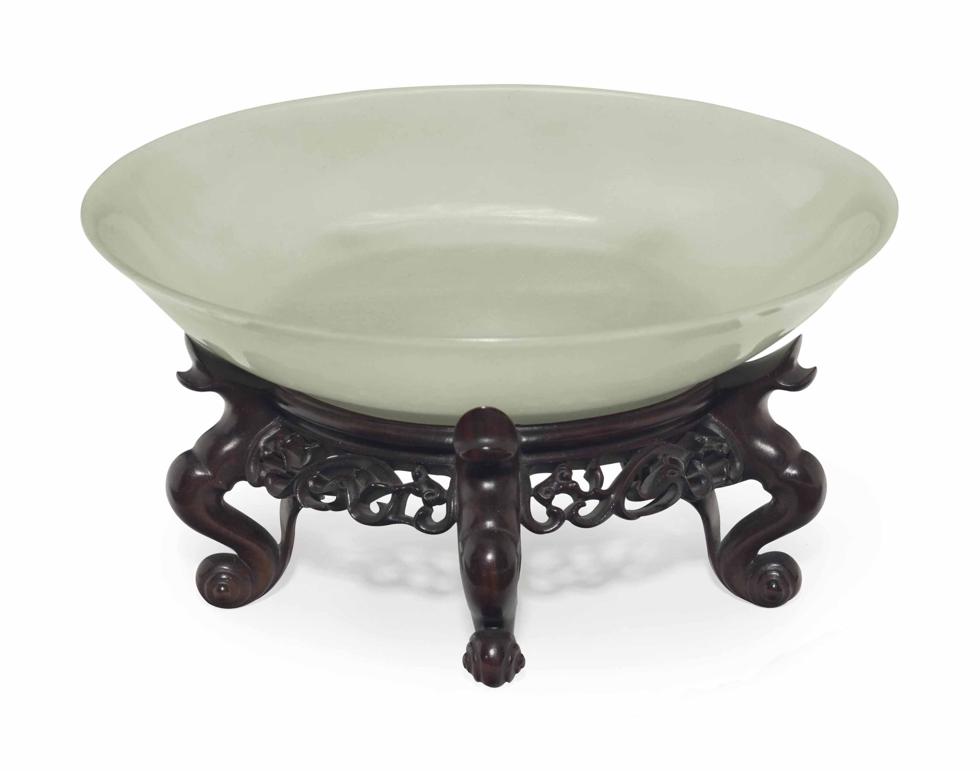 A GREENISHWHITE JADE DISH , 18TH CENTURY Christie's