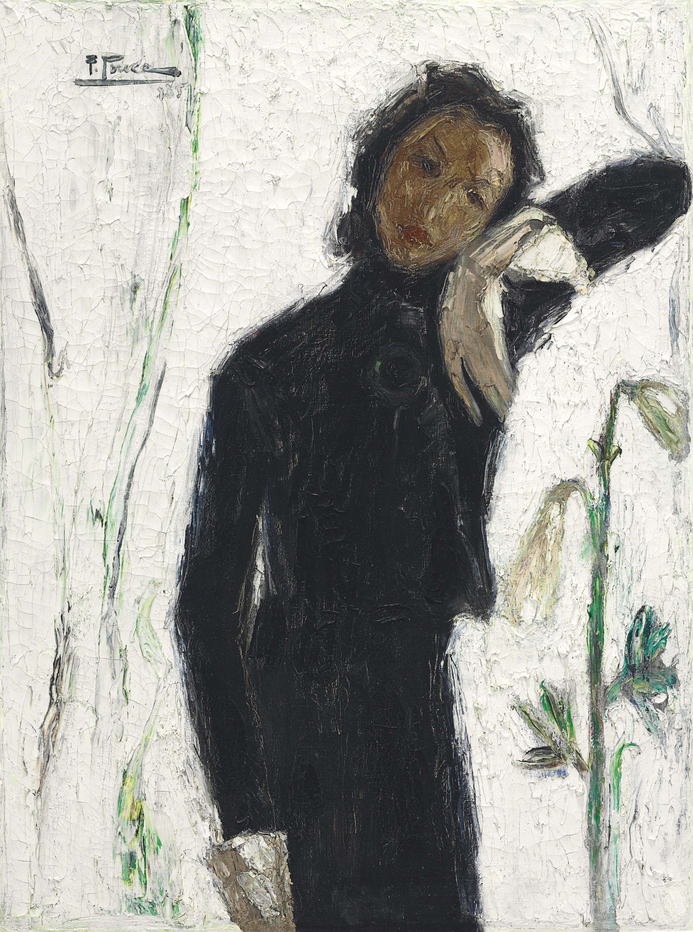 Fidelio Ponce De Leon 1895 1949 Portrait Of Rosie Paintings