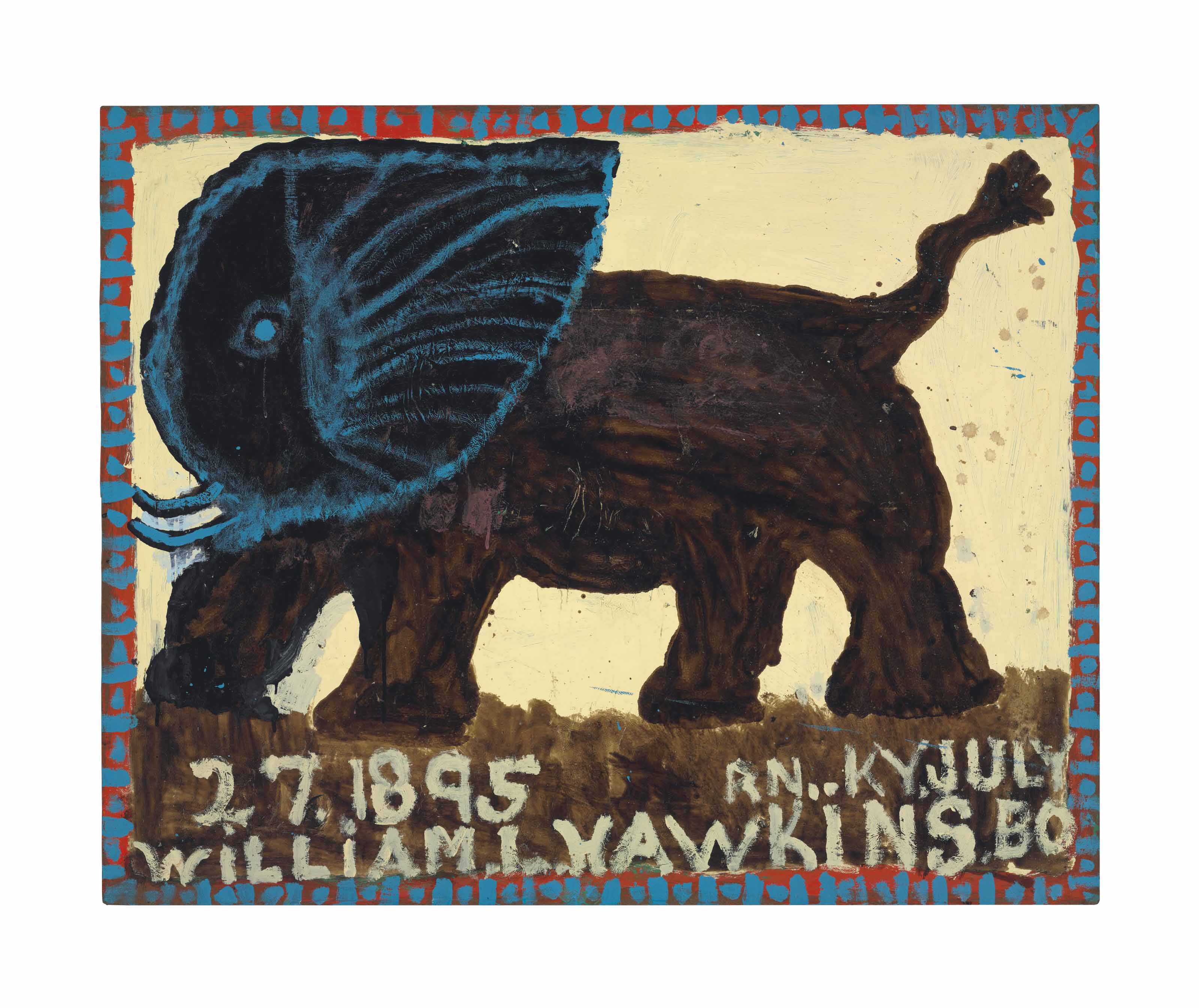 William Hawkins (18951990) , Big Jumbo, 1988 Christie's