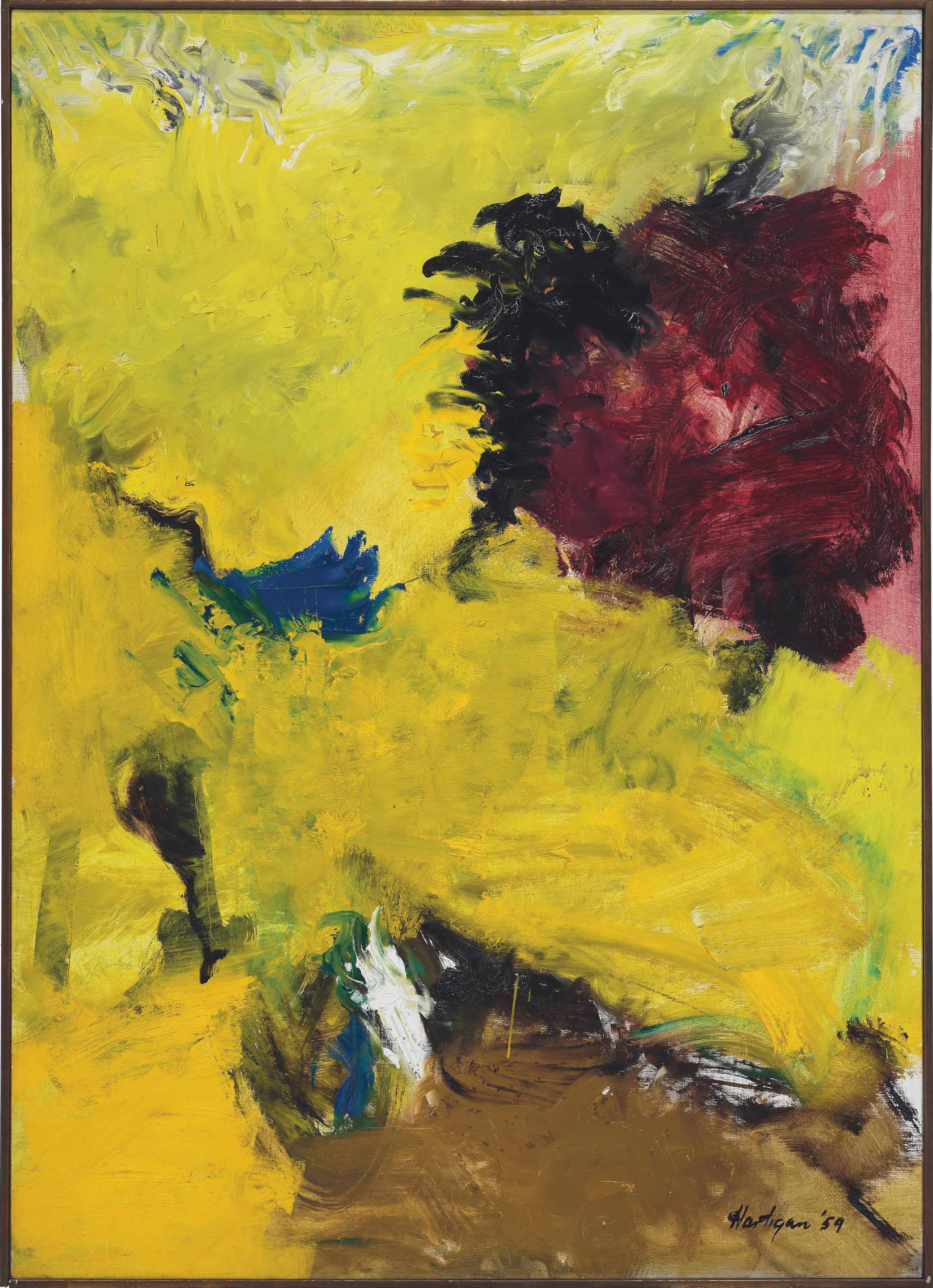 Grace Hartigan (19222008) , Sunflower Christie's