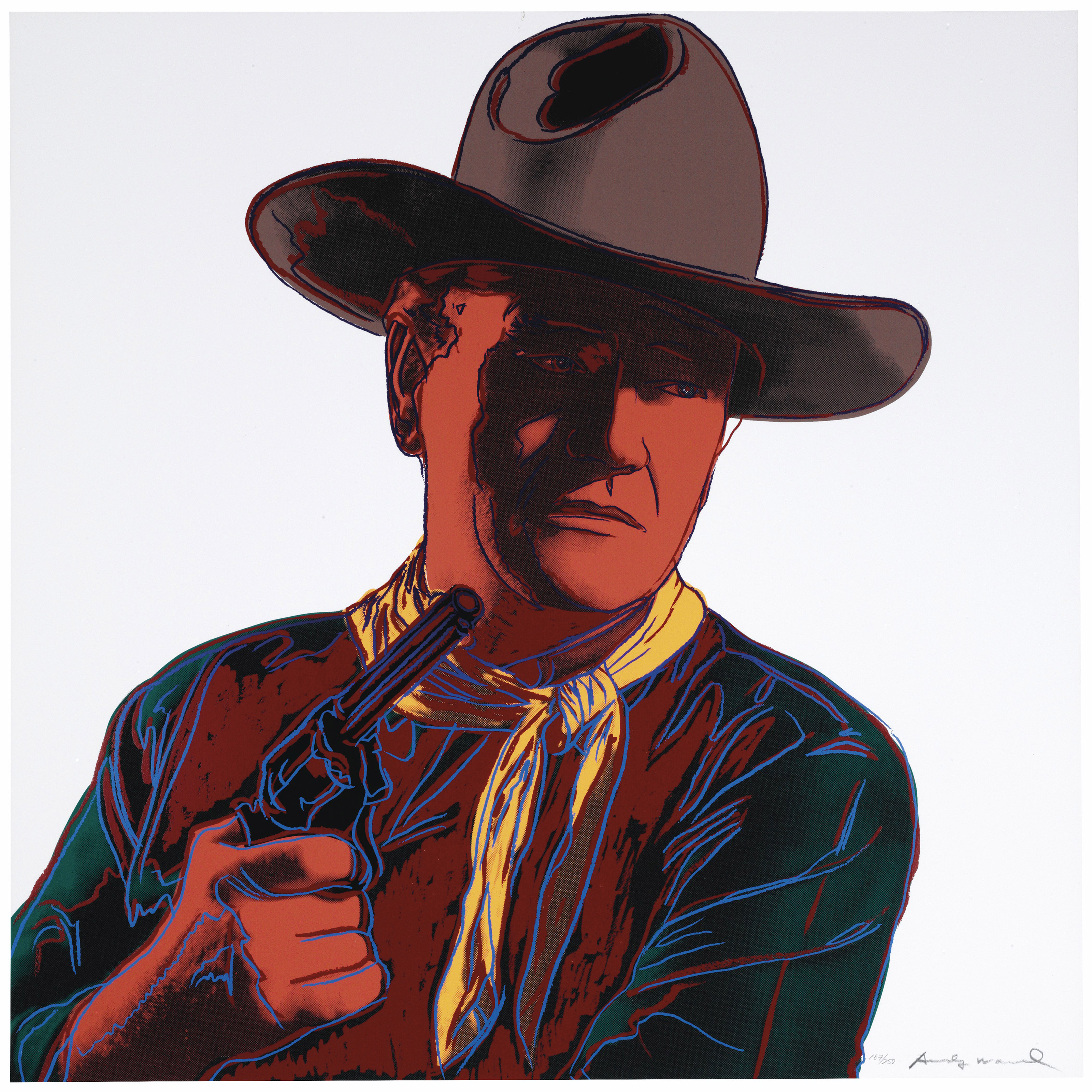 warhol elvis cowboy