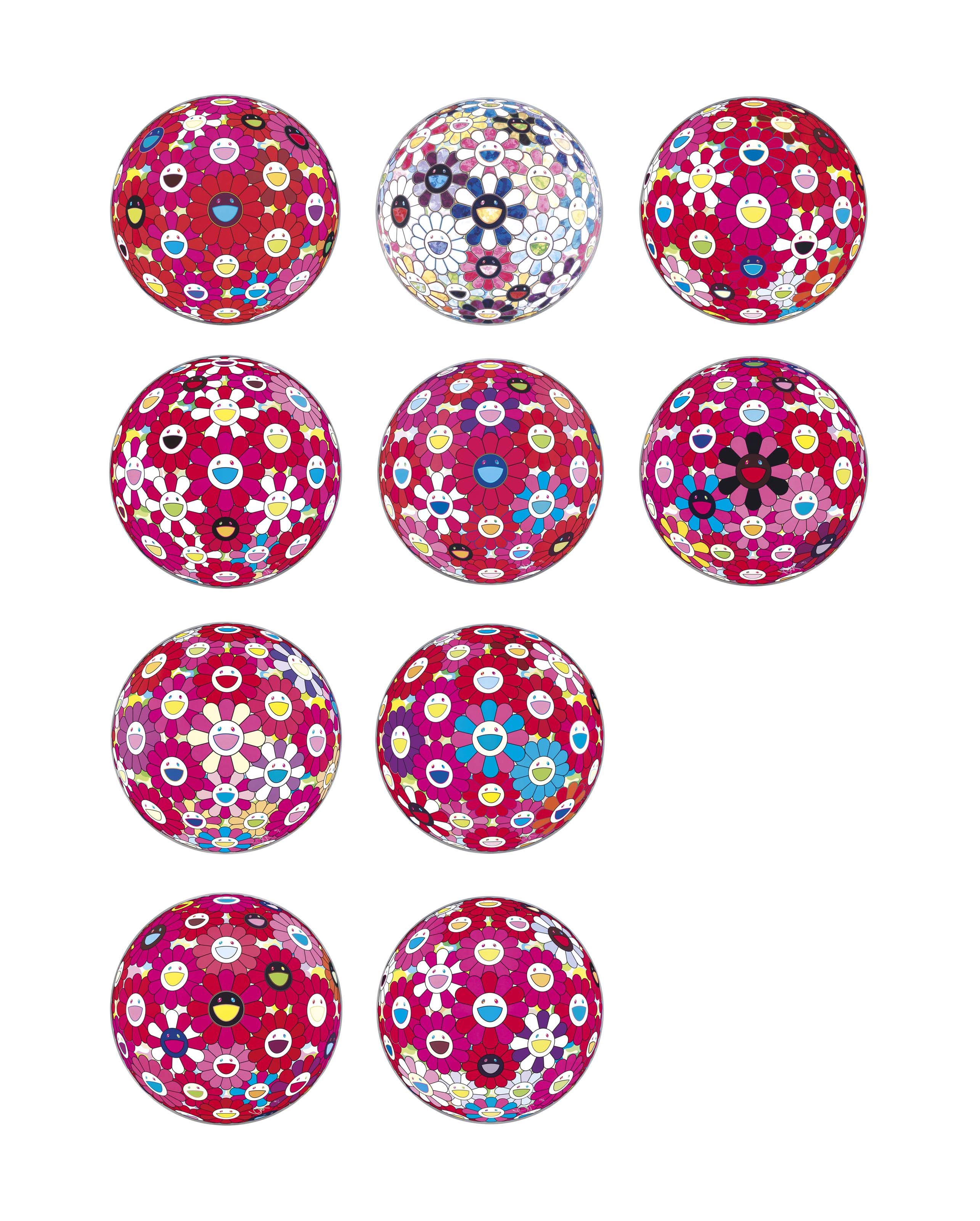 Takashi Murakami B 1962 Ten Prints By The Artist 2000s