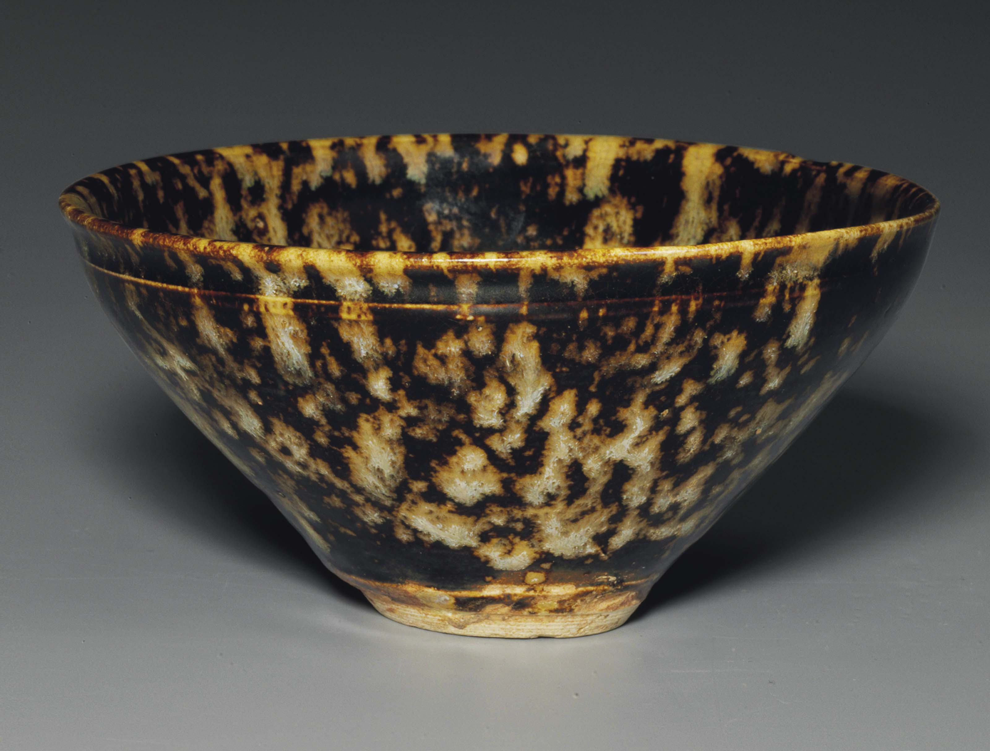 A Jizhou Tortoise Shell Glazed Bowl Southern Song Dynasty 1127 1279 Ceramic China Christie S