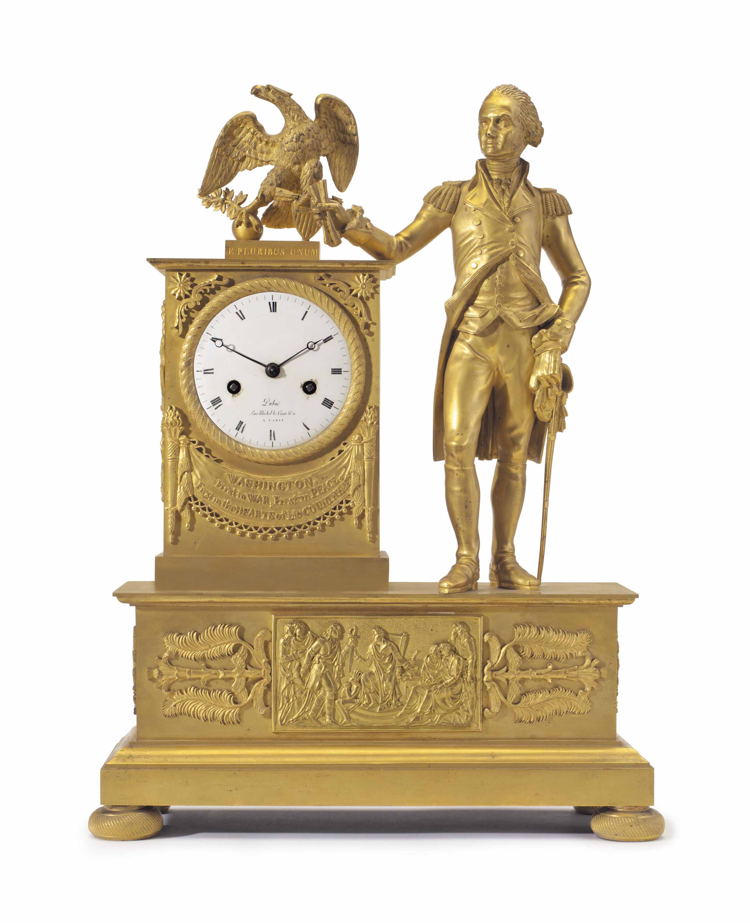 A French Empire Ormolu Mantle Clock With A Figure Of George Washington Goodreads helps you keep track of books you want to read. a french empire ormolu mantle clock