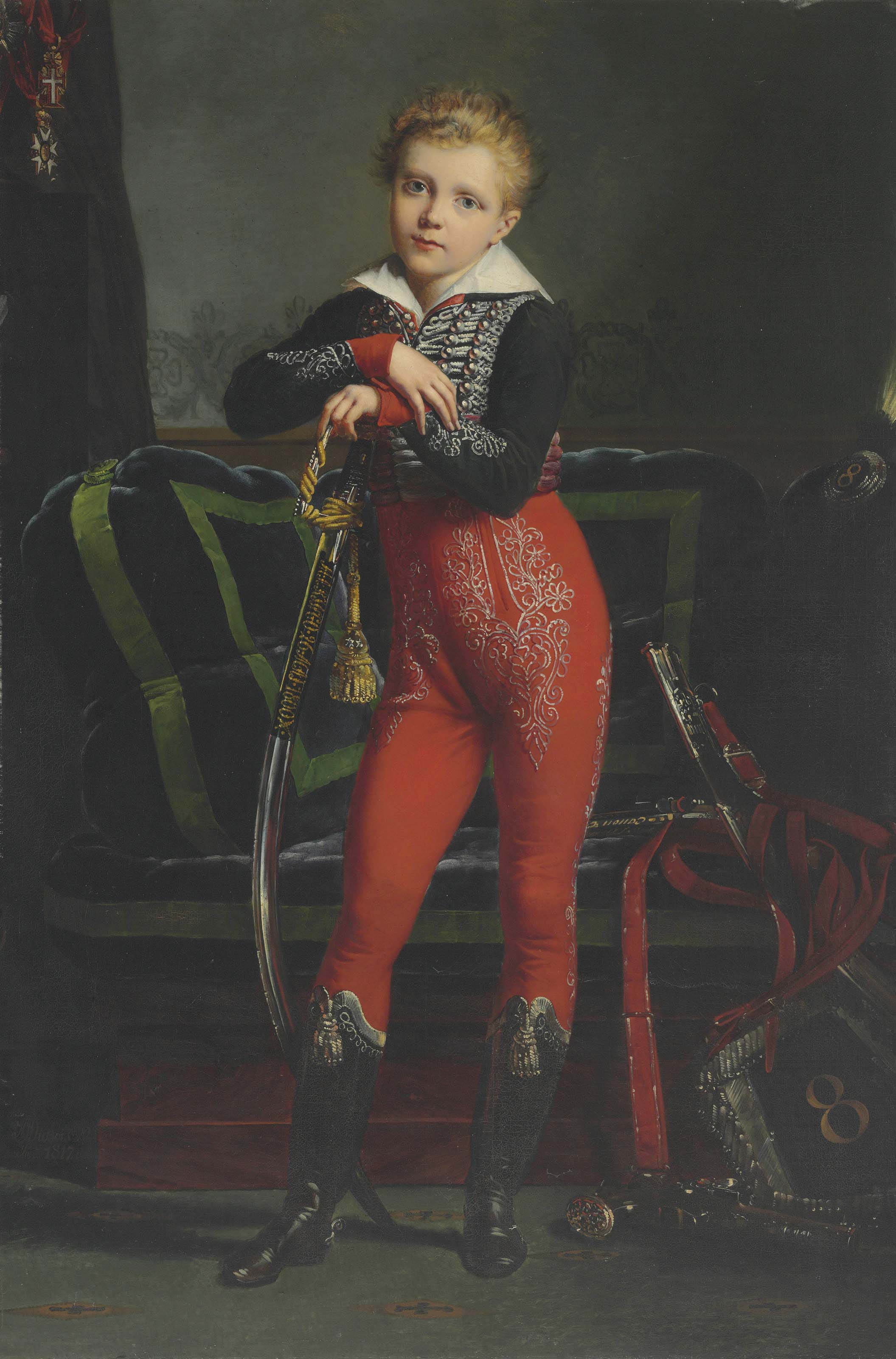 Alexandre-Jean Dubois-Drahonet (Paris 1791-1834 Versailles) 
