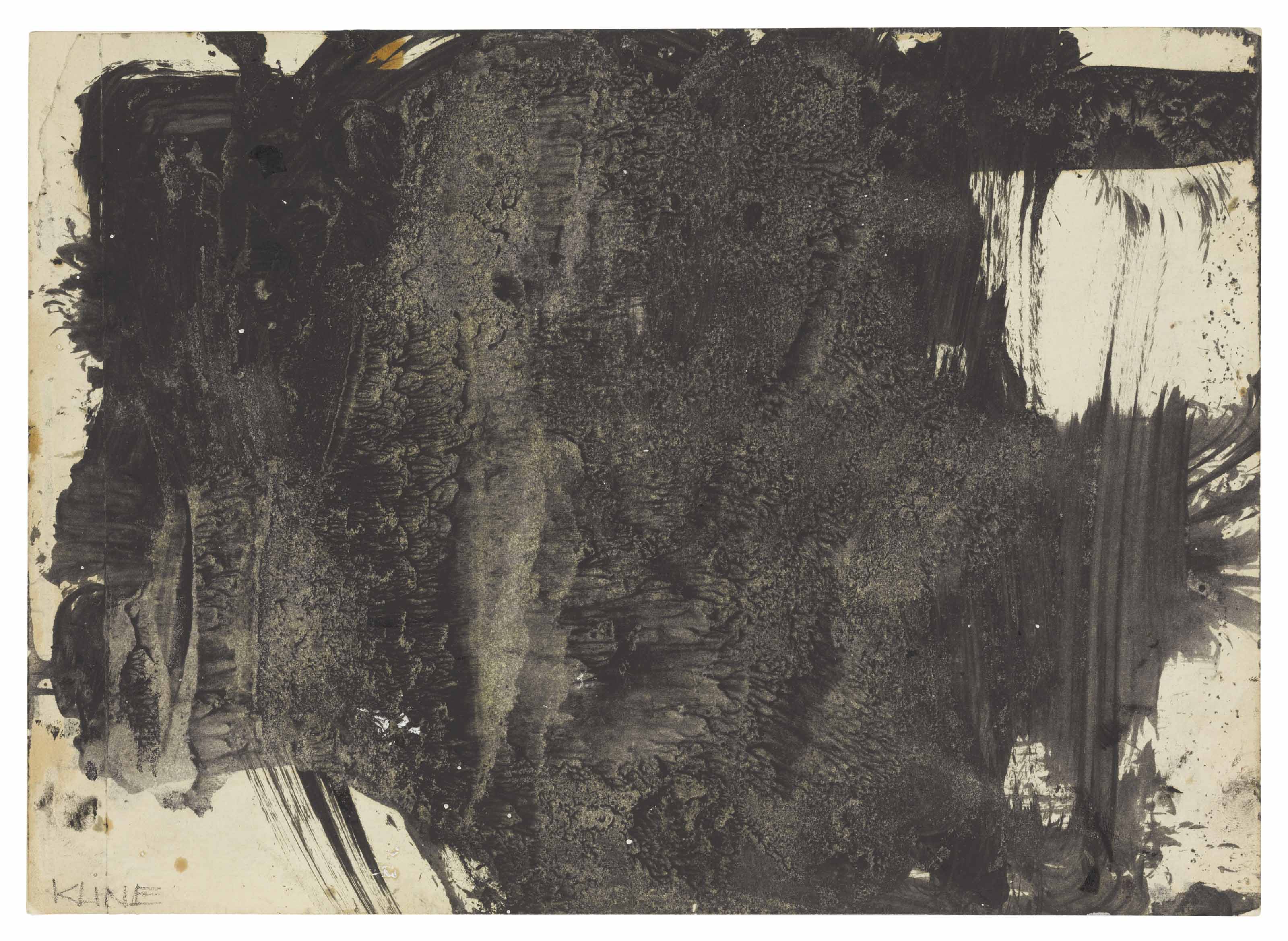 Franz Kline (19101962) , Untitled (Study for Laureline) Christie's