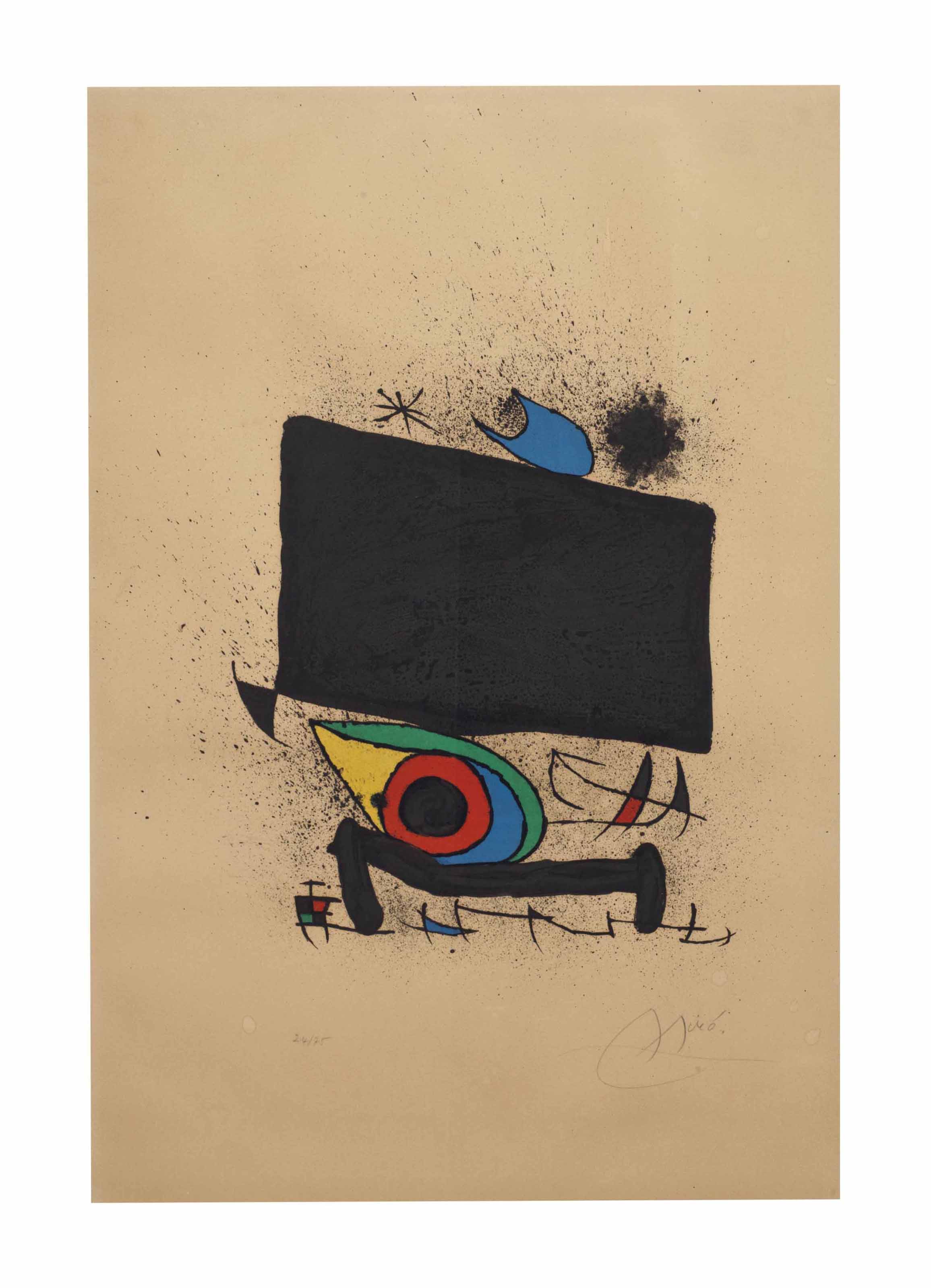 André Brasilier (French, b. 1929), Deux Chevaux le soir | Christie's