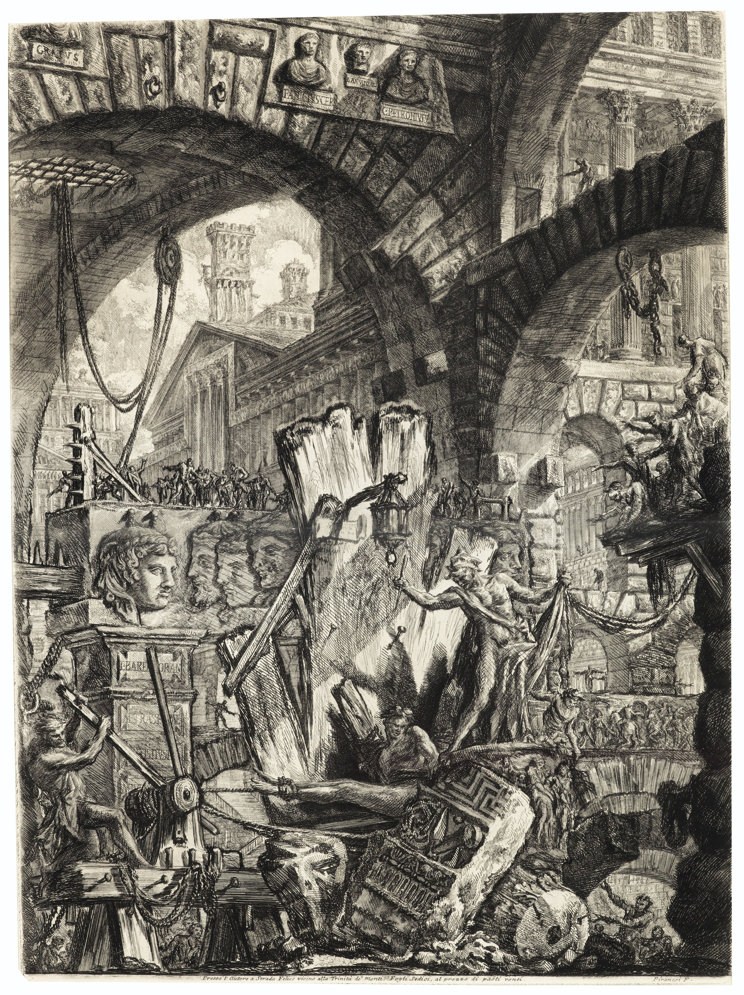 giovanni battista piranesi carceri vii