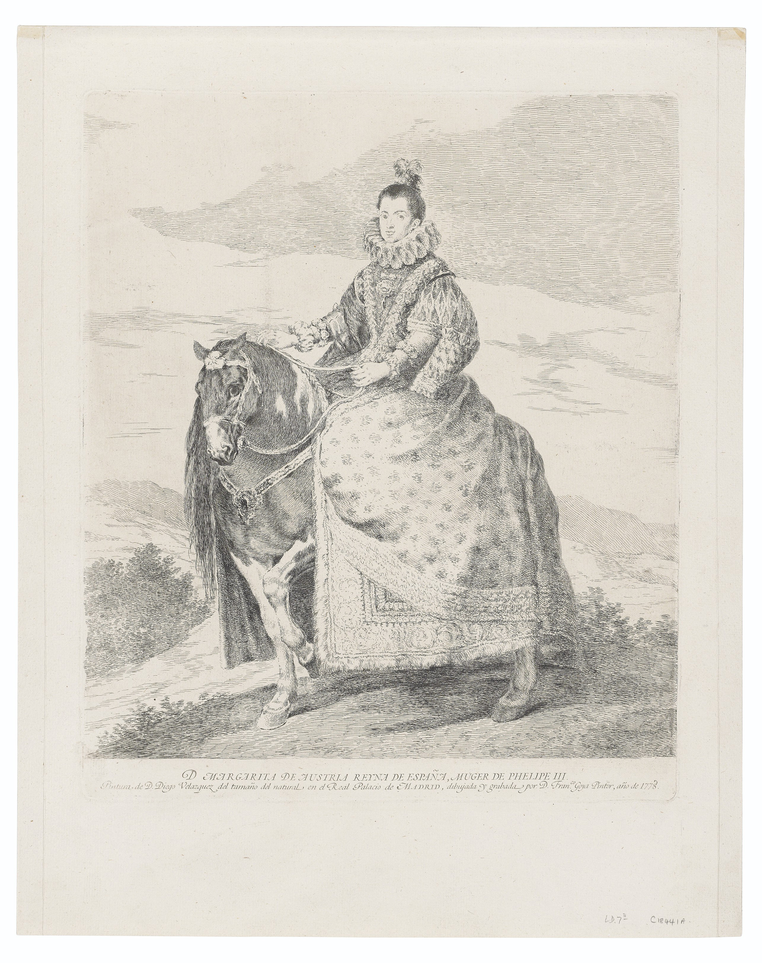 FRANCISCO DE GOYA Y LUCIENTES (1746-1828) AFTER DIEGO VELÁZQUEZ (1599