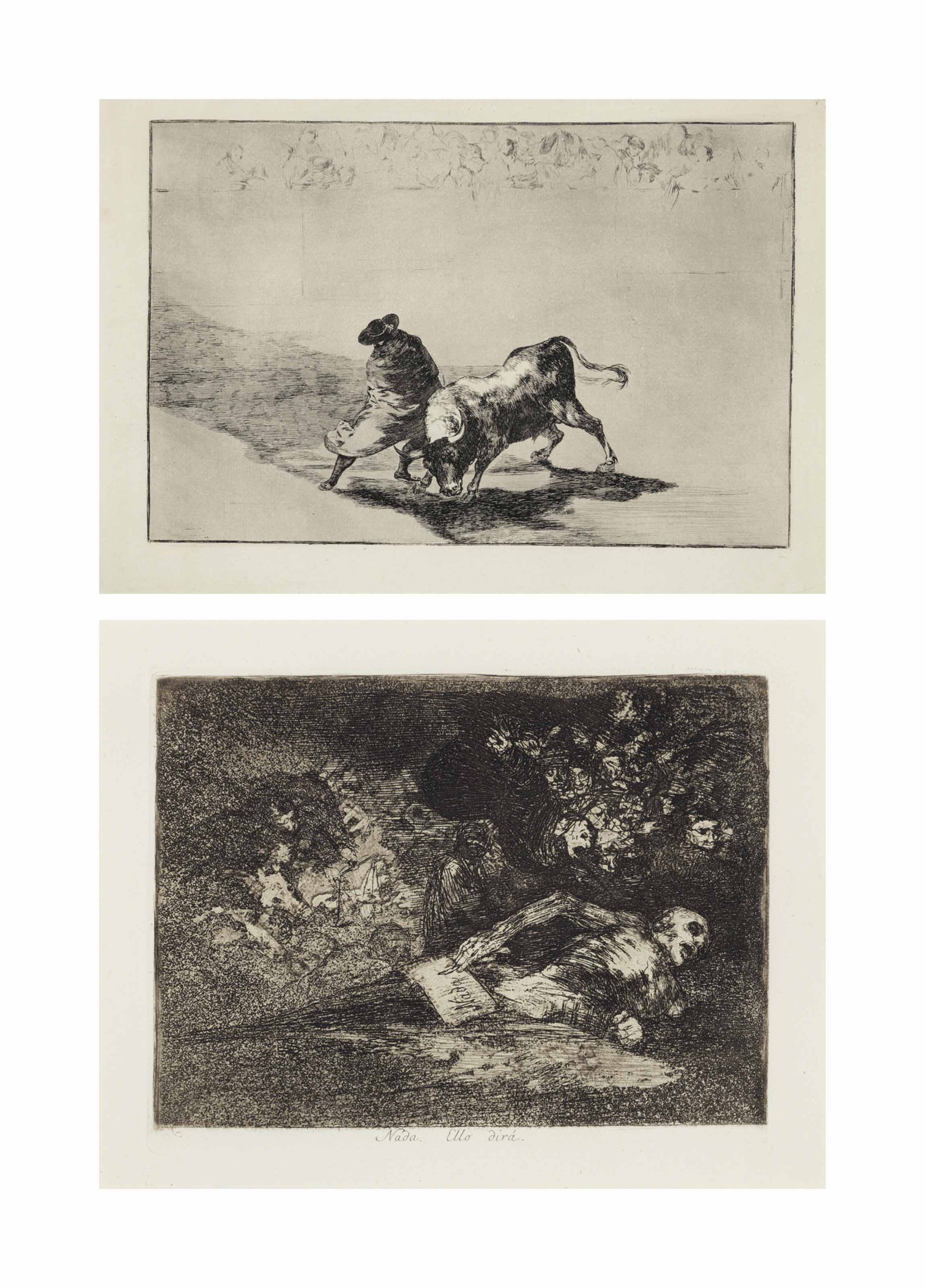 El Diestrísimo Estudiante de Falces..., plate 14 from: La Tauromaquia
