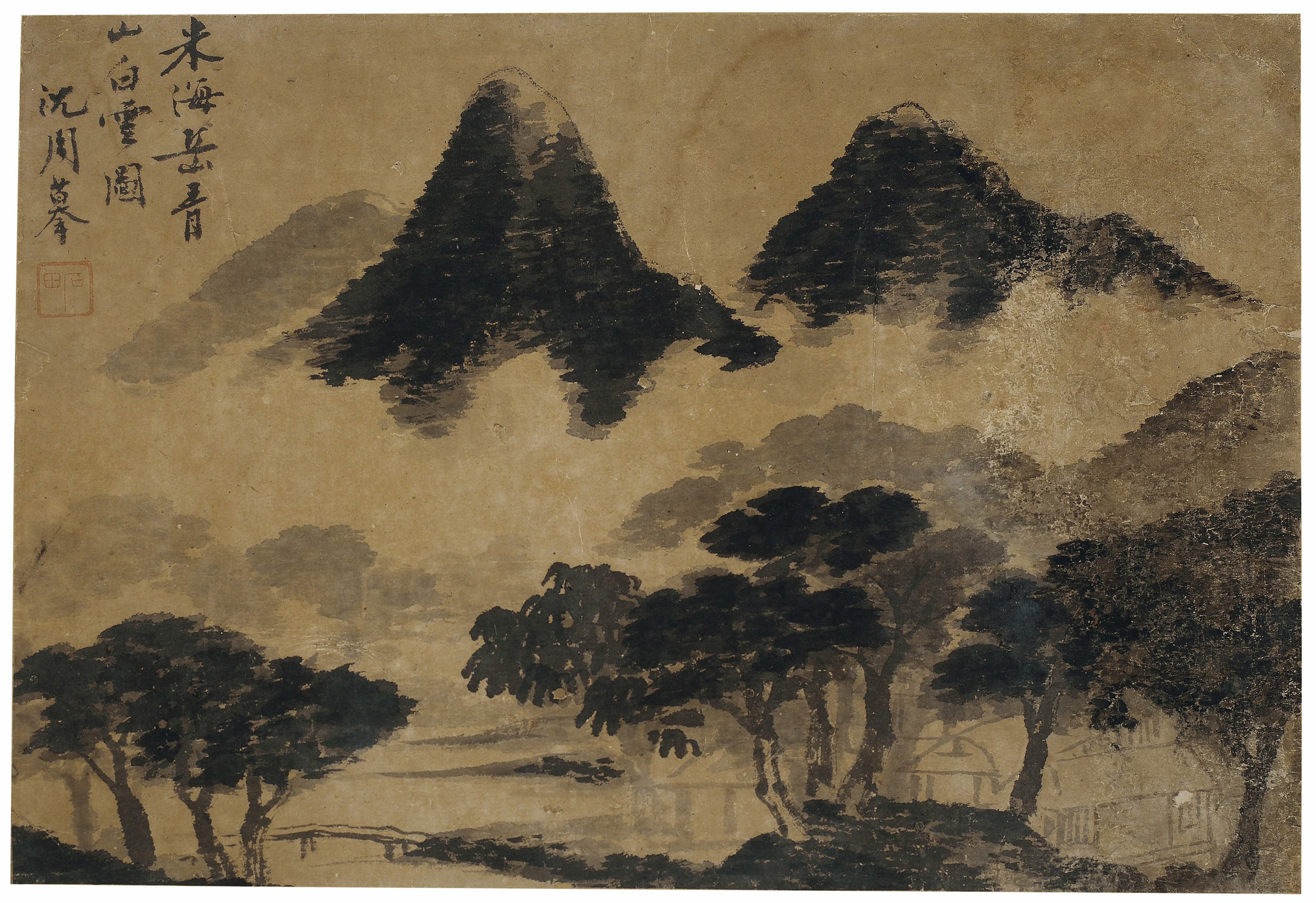 WITH SIGNATURE OF SHEN ZHOU , Landscapes Christie's