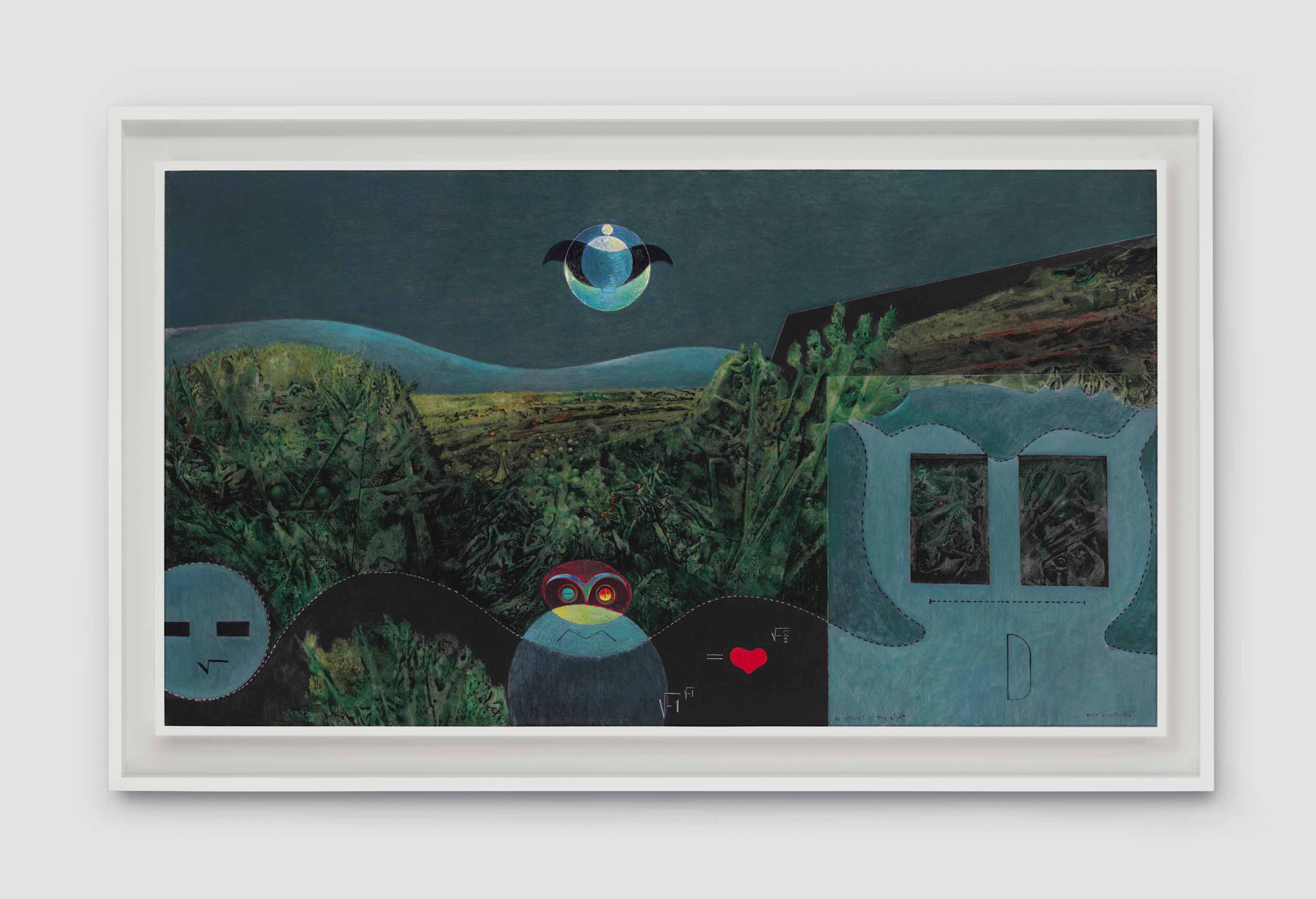 Max Ernst, The Phases of the Night, 1946, sold for $6,407,500 on 15 May 2017 at Christie's in New York