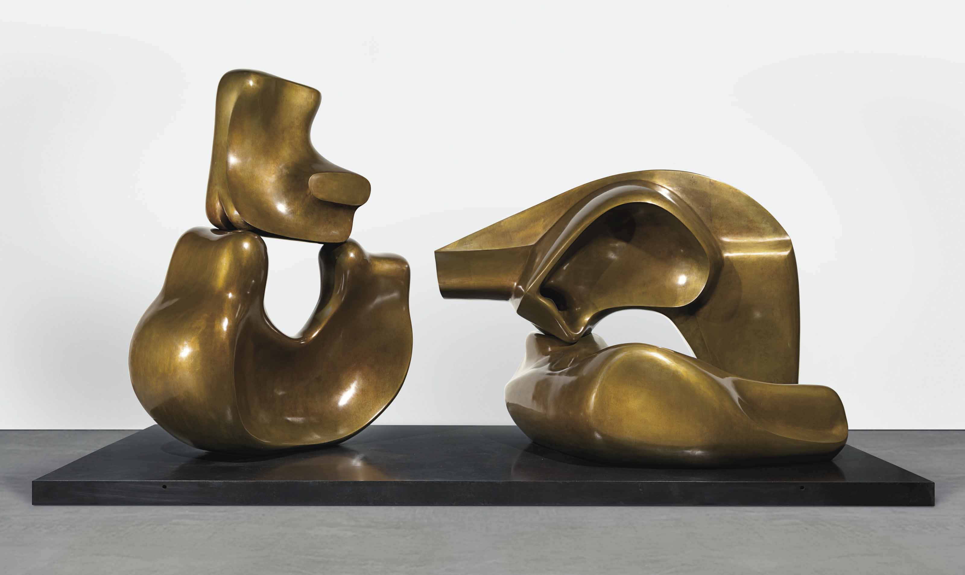 Henry Moore (1898-1986), Large Four Piece Reclining Figure