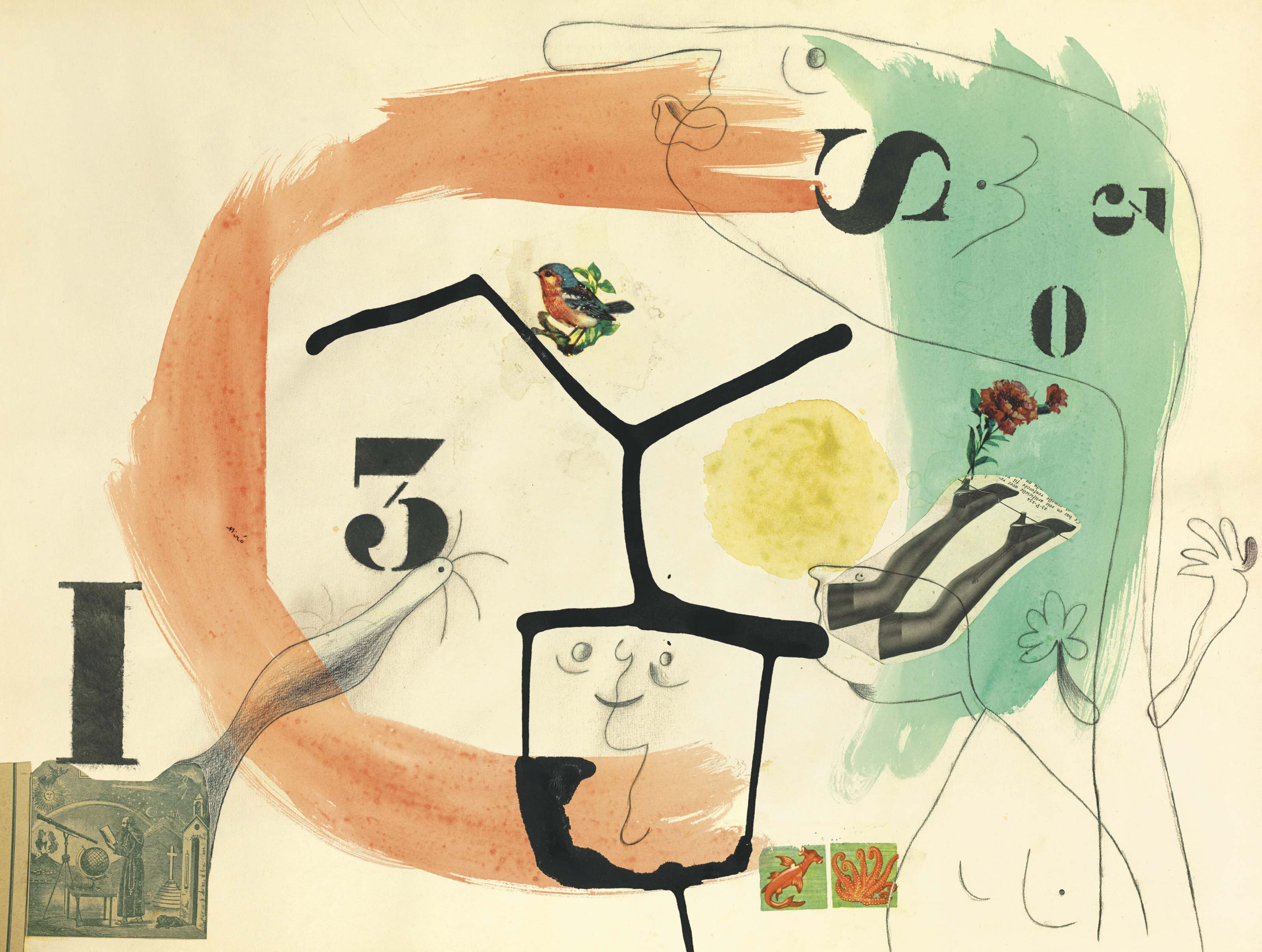 Joan Miro (1893-1983) | Métamorphoses | 20th Century, Drawings ...