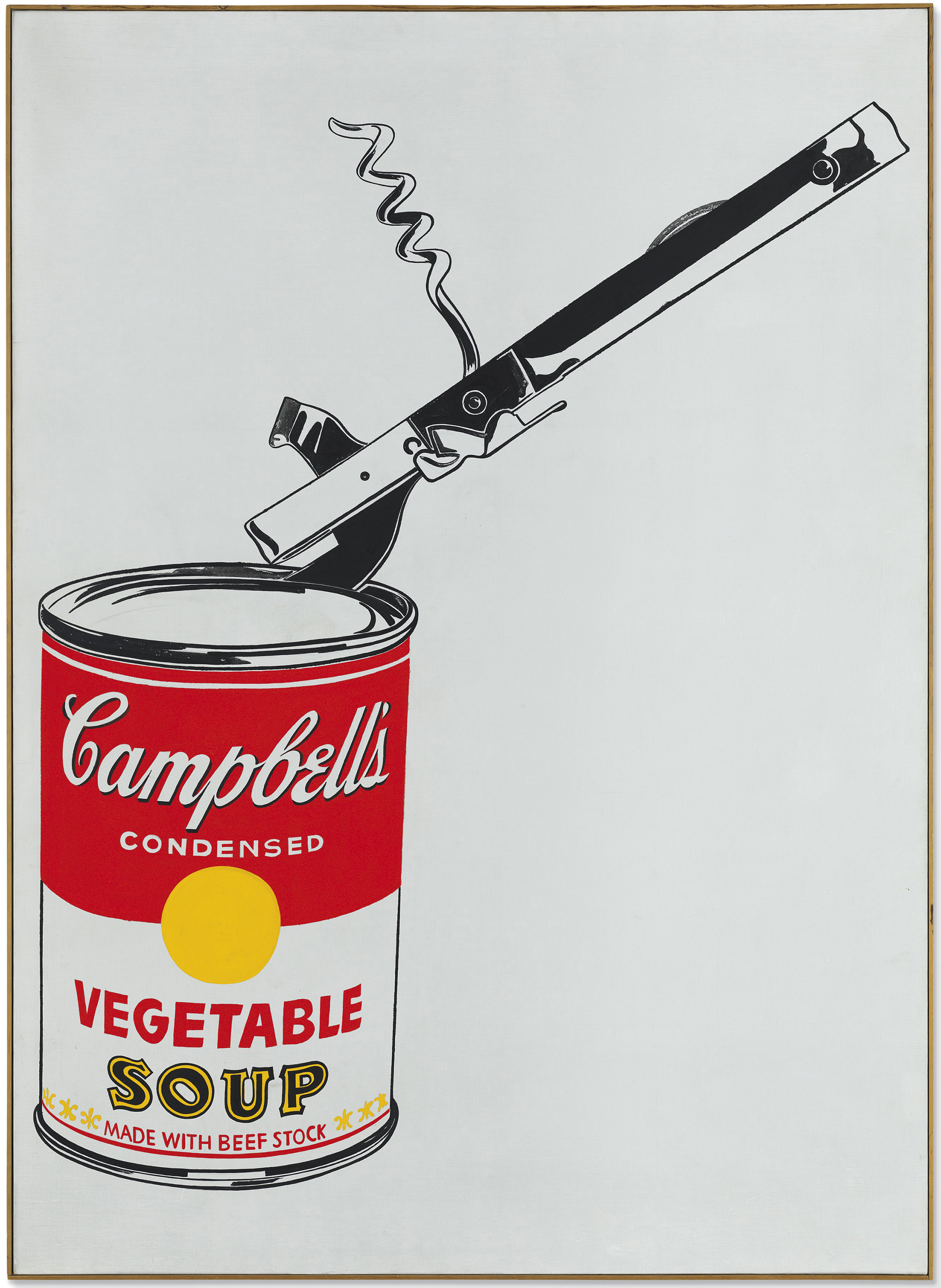 Andy Warhol 1928 1987 Big Campbell S Soup Can With Can Opener