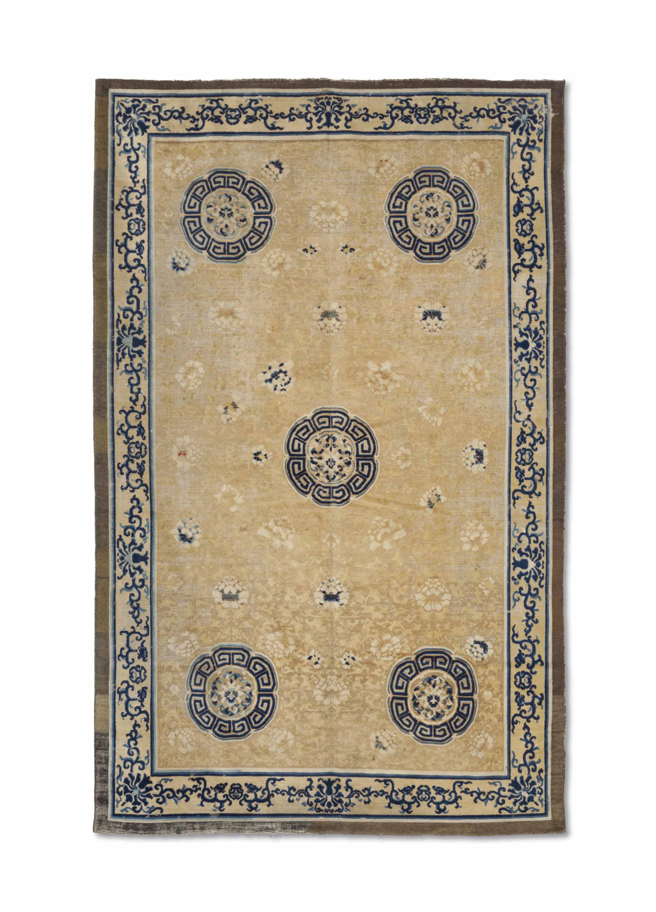 THE 'GOLOUBEW' FIVE-MEDALLION DAYBED COVER CARPET ...