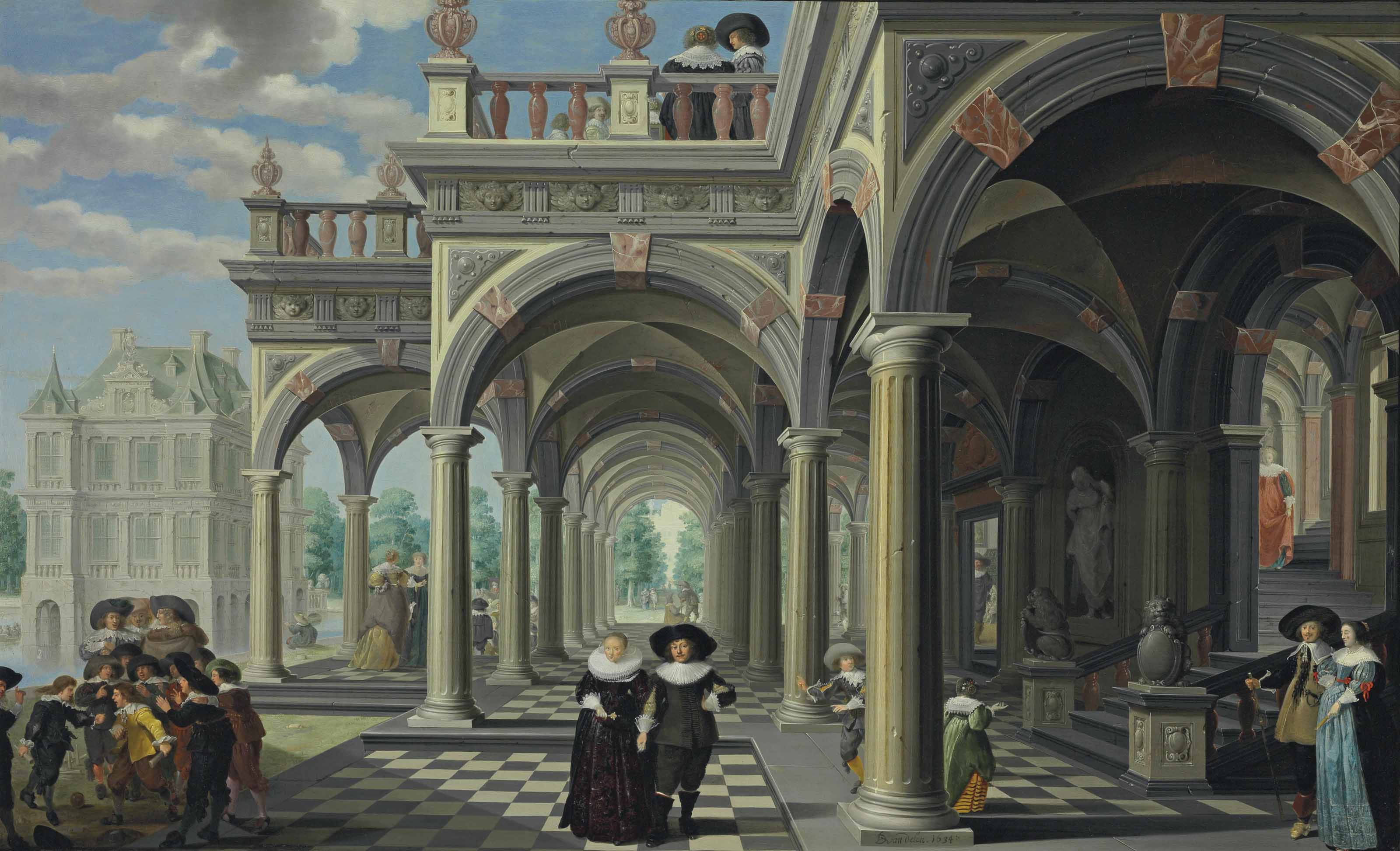 Dirck van Delen (Heusden 1604/05-1671 Arnemuiden)