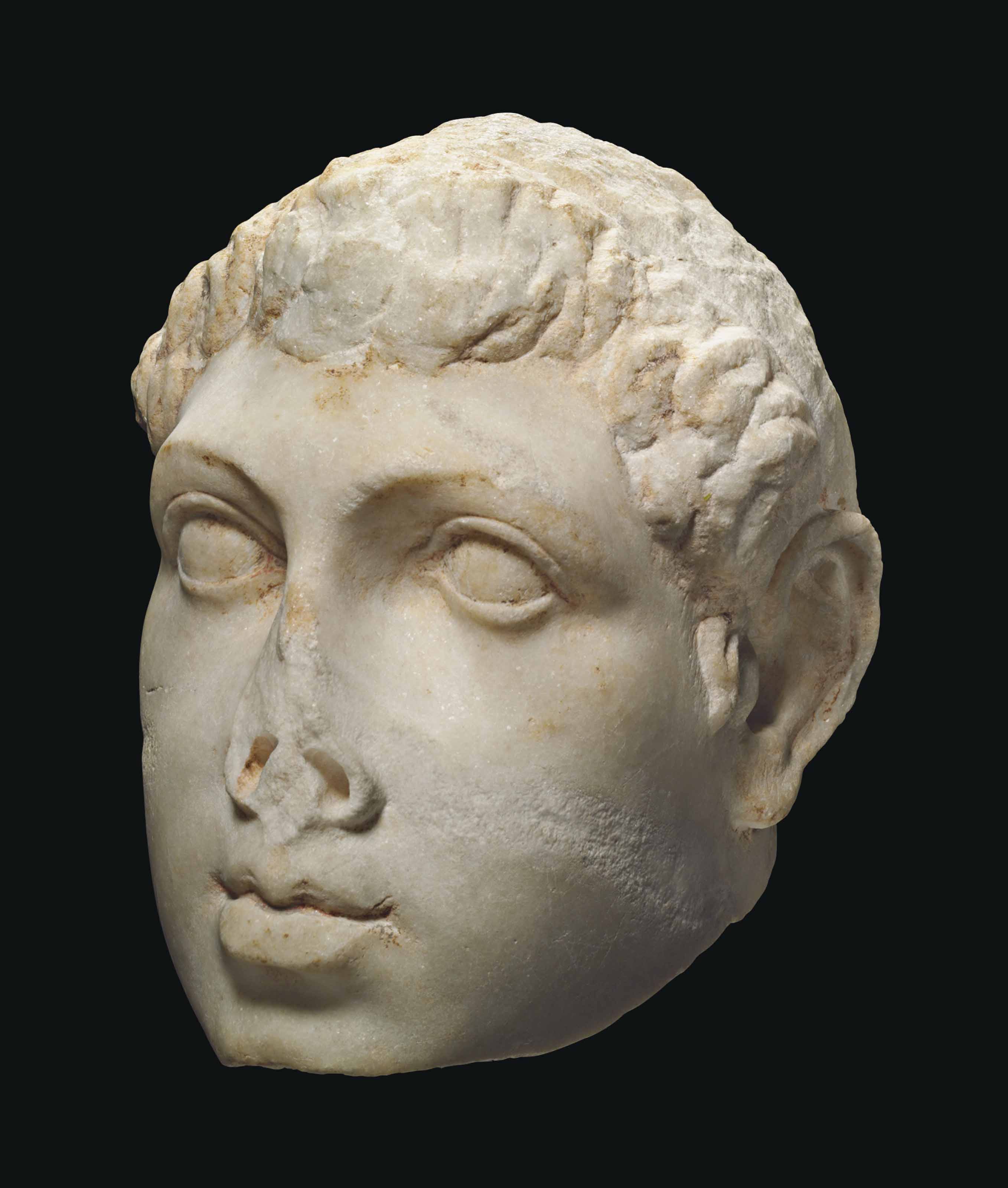 Roman Times: Ptolemaic dynastic portraits using a combination of marble and  stucco: Economy, Practicality, or Distinctive Style?