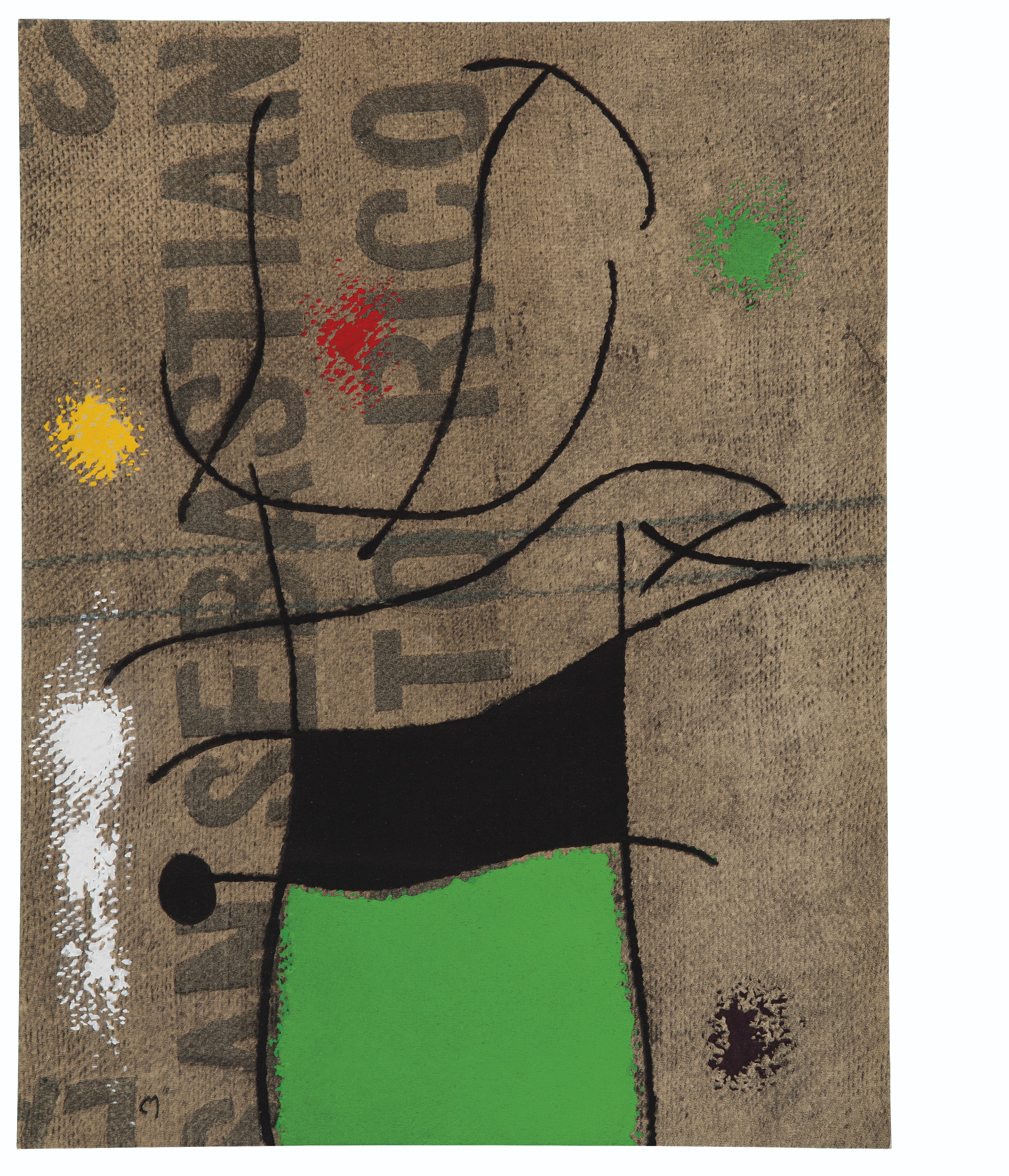 JOAN MIRO (1893-1983), Yvon Taillandier, Miro, 1959-61, Pierre