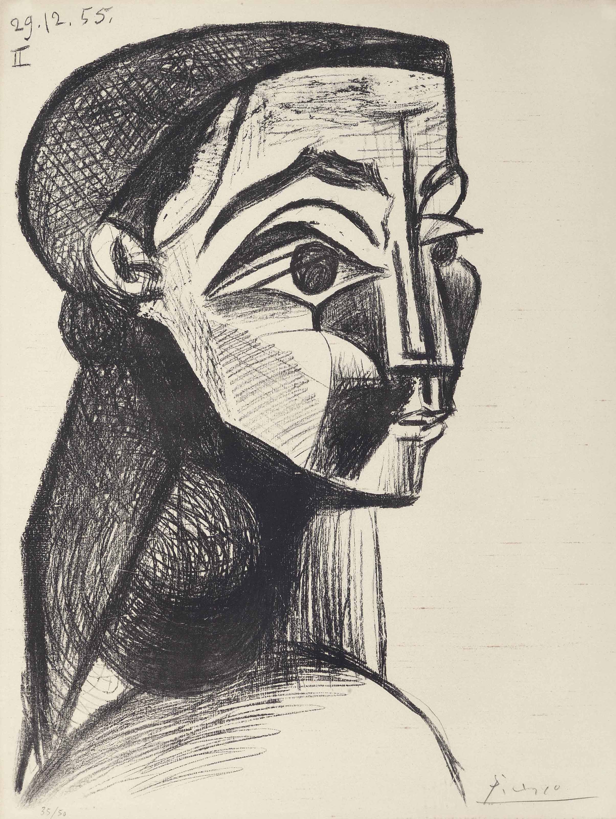 PABLO PICASSO (1881-1973) , Portrait de femme II | Christie's