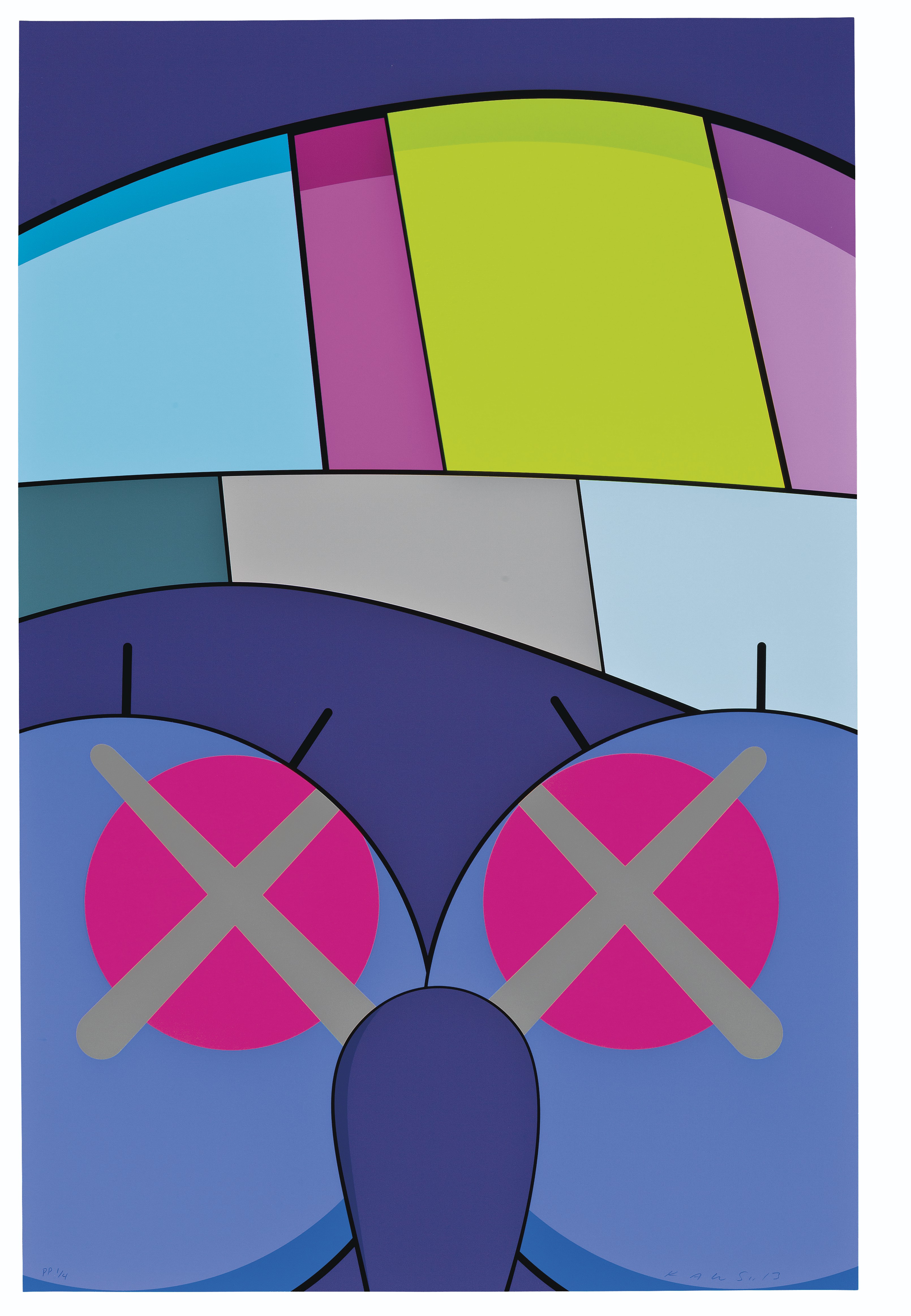 Kaws B 1974 Ups And Downs Prints Multiples United States