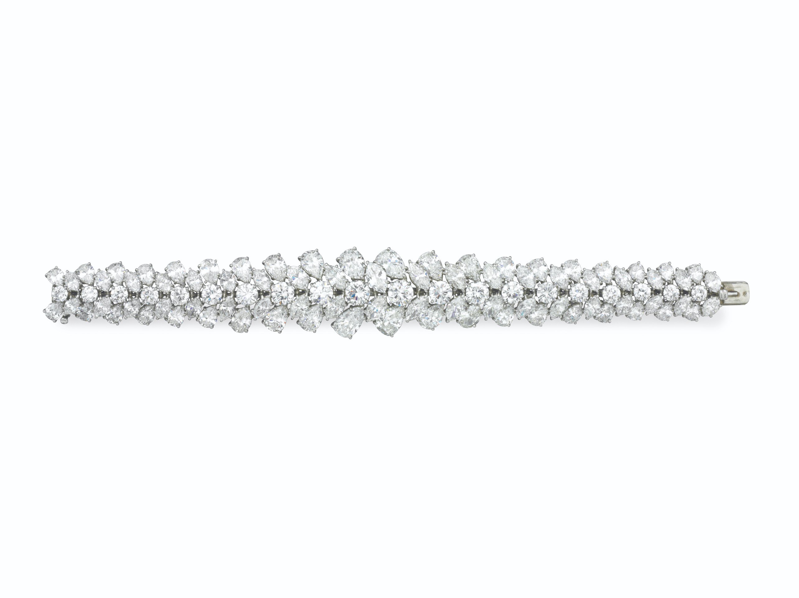 HARRY WINSTON | GOLD, EMERALD AND DIAMOND BRACELET | Important Jewels |  2020 | Sotheby's